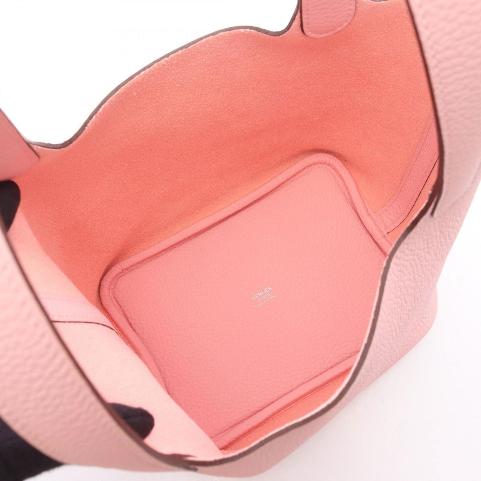 Leather Hermes Handbag Taurillon Clemence - 3