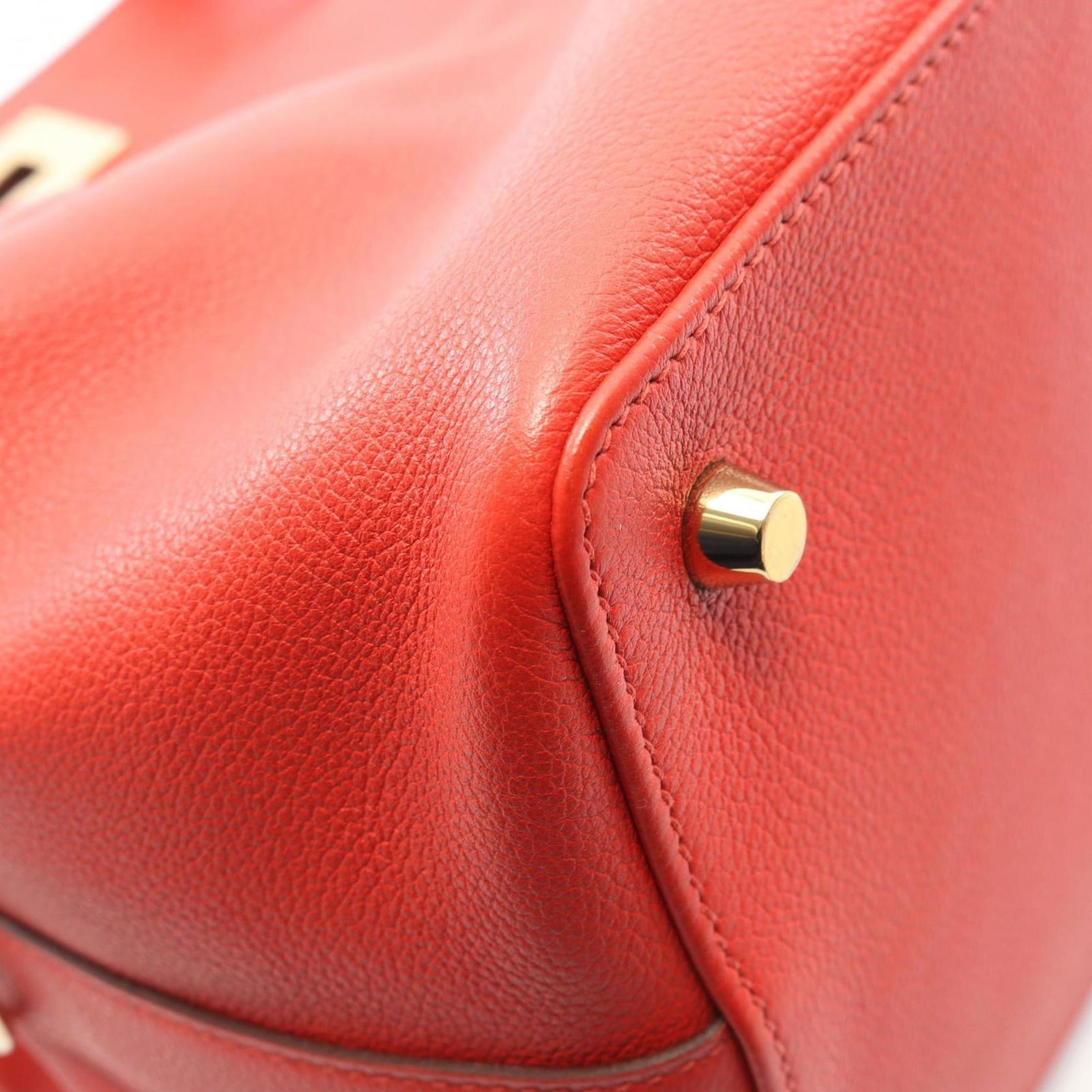 Leather Hermes Handbag - 7