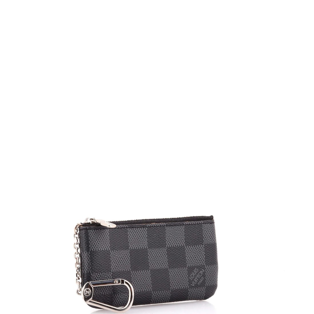 Graphite Louis Vuitton Key Pouch Damier - 2