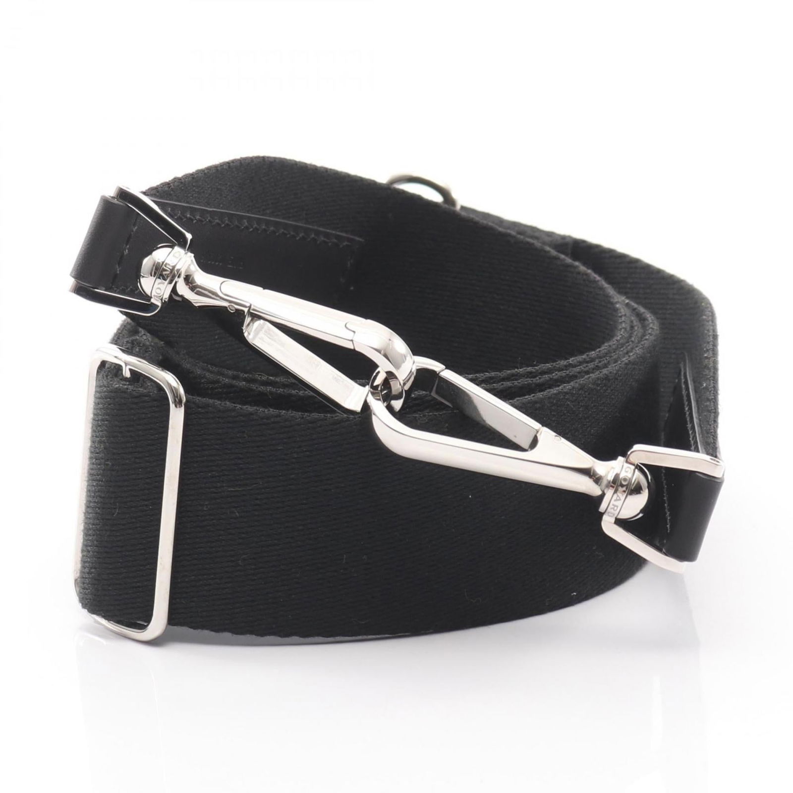 Canvas Goyard Strap: Canvas Goyard Strap This listing features Canvas Goyard Strap. Item specifics are provided below. Item Specifics: Brand: Goyard Type: Strap Gender: Men,Women Material: Canvas Color: Black Condition: