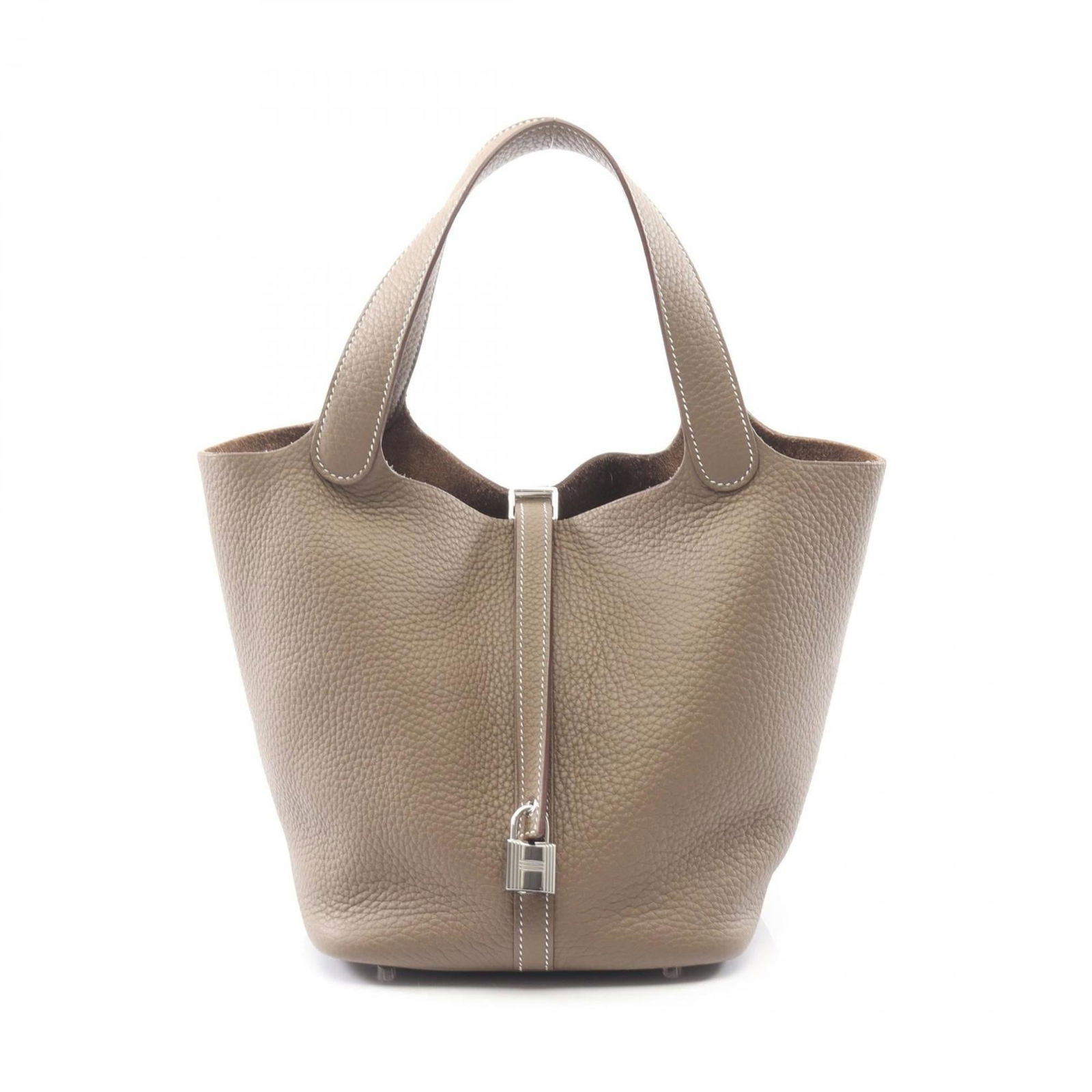 Leather Hermes Handbag (1 of 8)