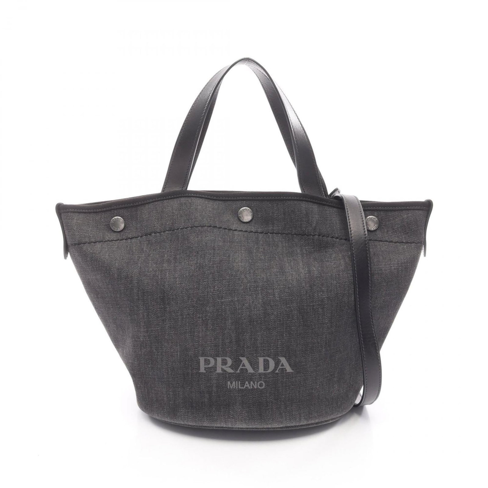 Leather - Prada Handbag - Tote Bag Denim: Leather - Prada Handbag - Tote Bag Denim This listing features Leather - Prada Handbag - Tote Bag Denim. Item specifics are provided below. Item Specifics: Brand: Prada Type: Handbag, Tote Bag Materia
