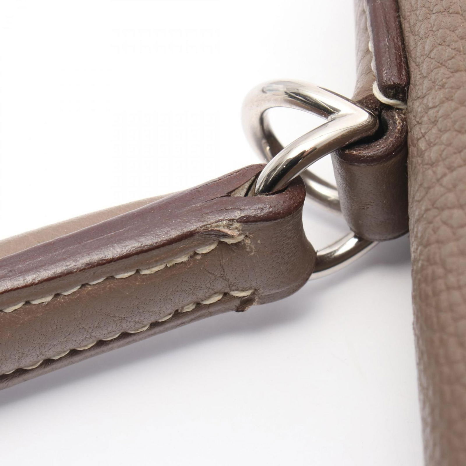 Leather Hermes Handbag - 13