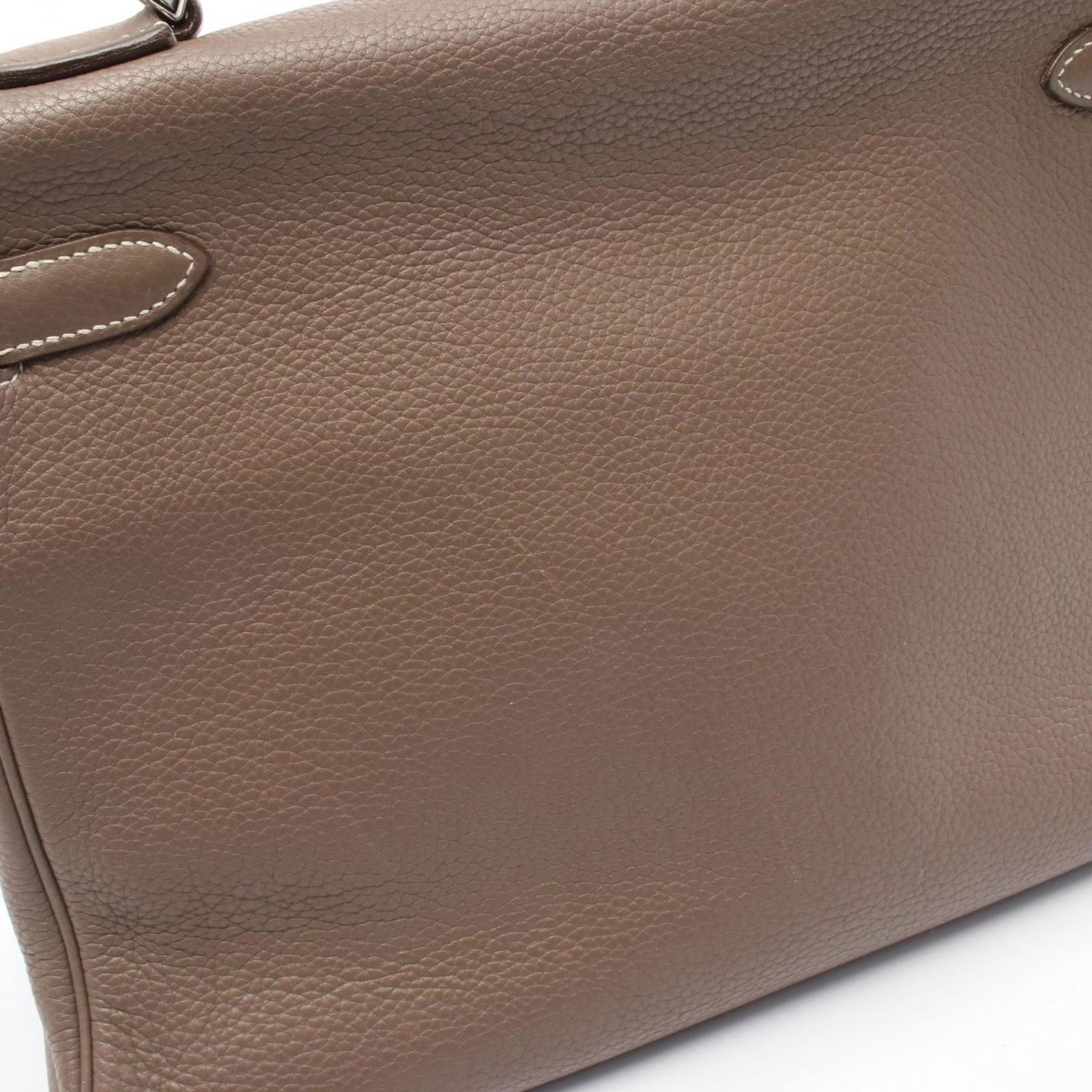 Leather Hermes Handbag - 15