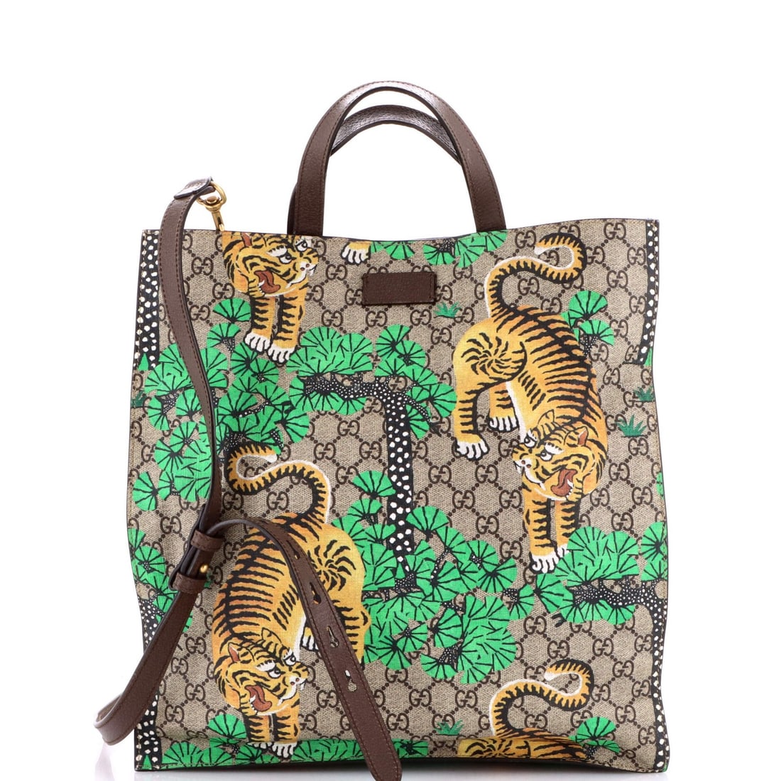 Tall Gucci Convertible Soft Open Tote Bengal Print GG Coated Canvas: Tall Gucci Convertible Soft Open Tote Bengal Print GG Coated Canvas This listing features Tall Gucci Convertible Soft Open Tote Bengal Print GG Coated Canvas. Item specifics are provided below. Item S