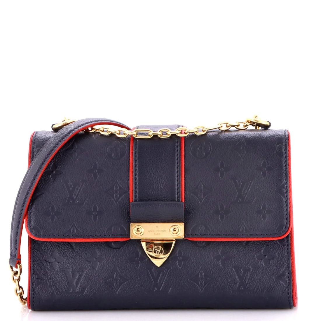 PM Louis Vuitton Saint Sulpice Handbag Monogram Empreinte Leather (1 of 7)