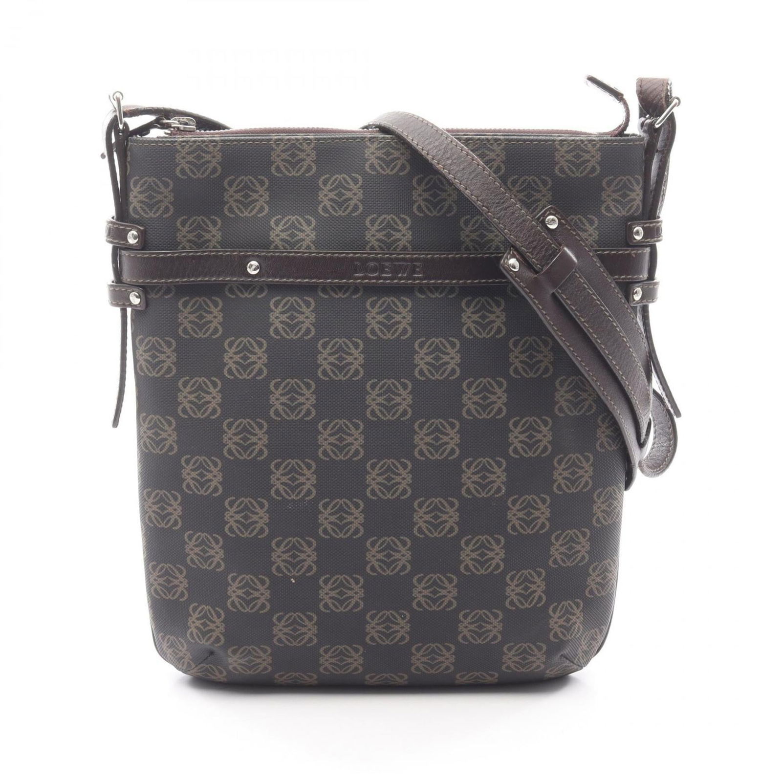 Leather - Loewe Handbag - Shoulder Bag Coated Canvas: Leather - Loewe Handbag - Shoulder Bag Coated Canvas This listing features Leather - Loewe Handbag - Shoulder Bag Coated Canvas. Item specifics are provided below. Item Specifics: Brand: Loewe Type: