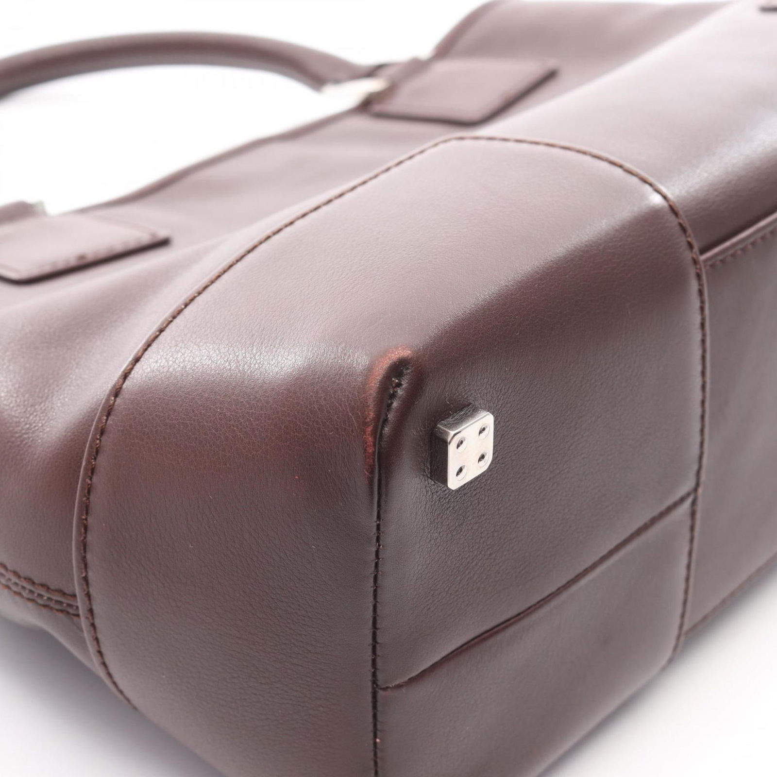 Leather Loewe Handbag - 7