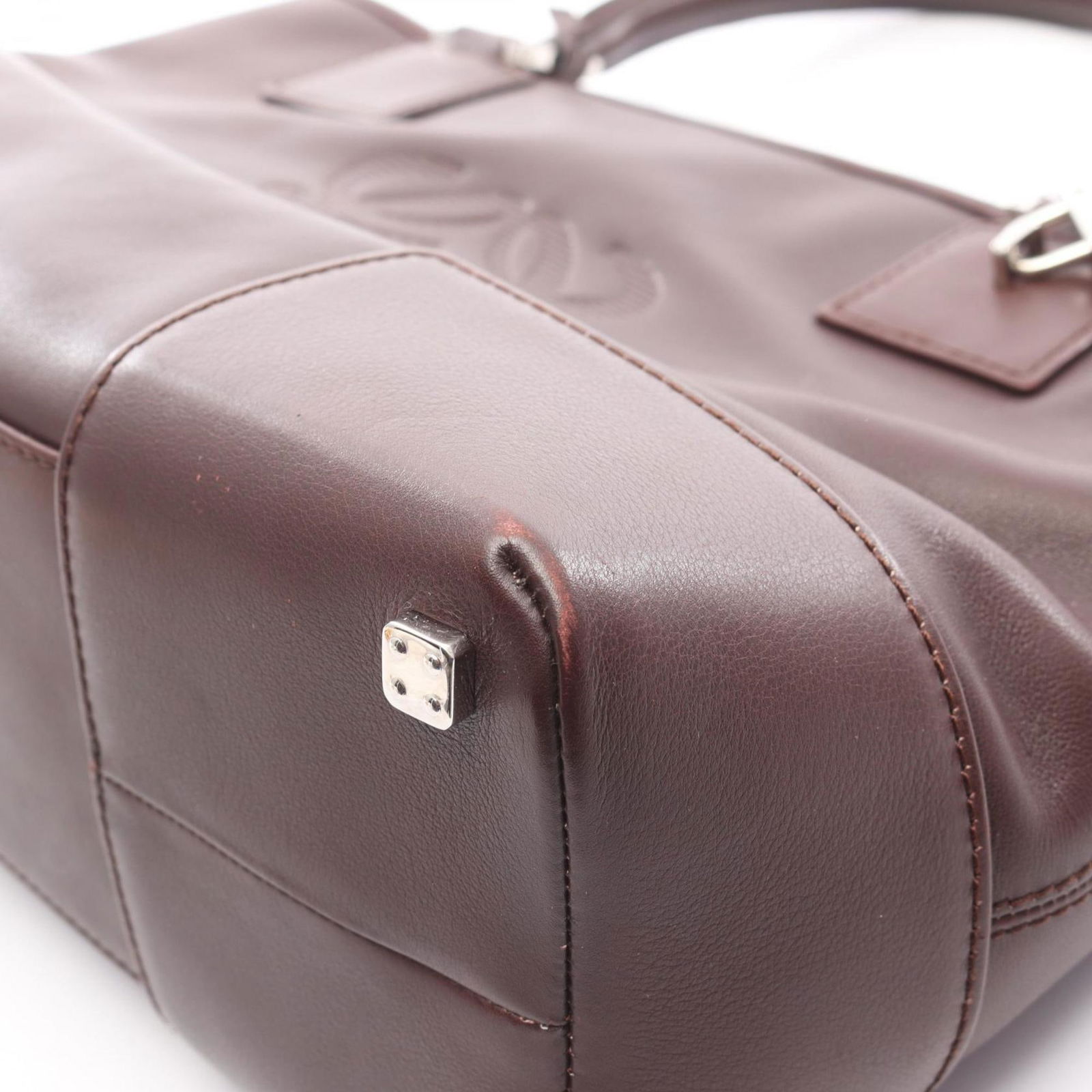 Leather Loewe Handbag - 8