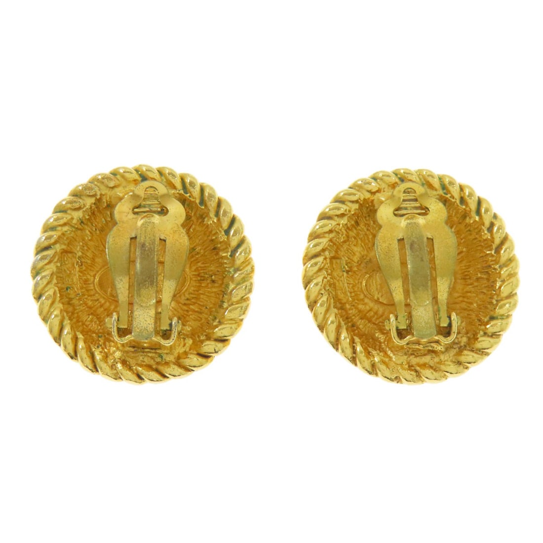 Metal CHANEL COCO Mark Earring - 2