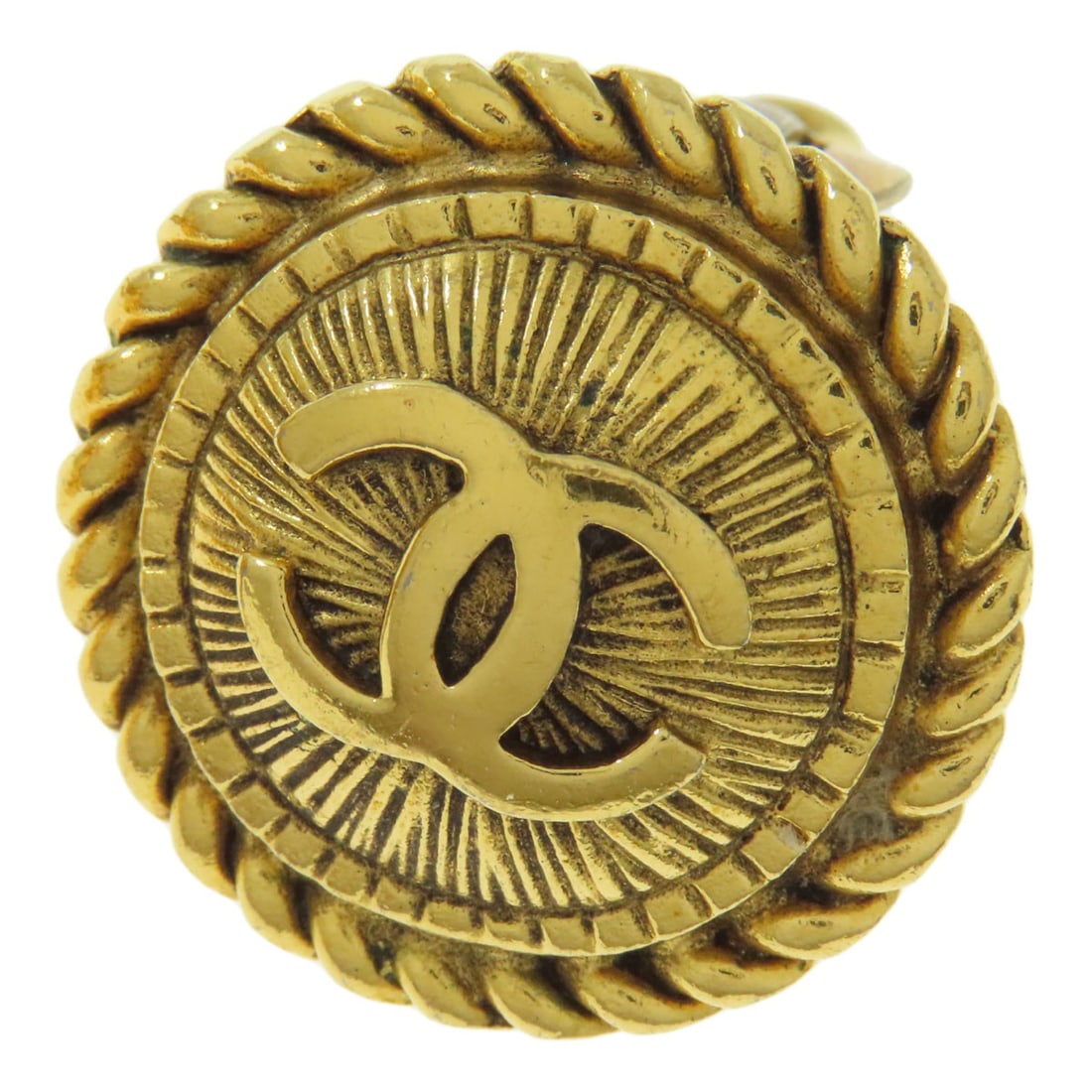 Metal CHANEL COCO Mark Earring - 7