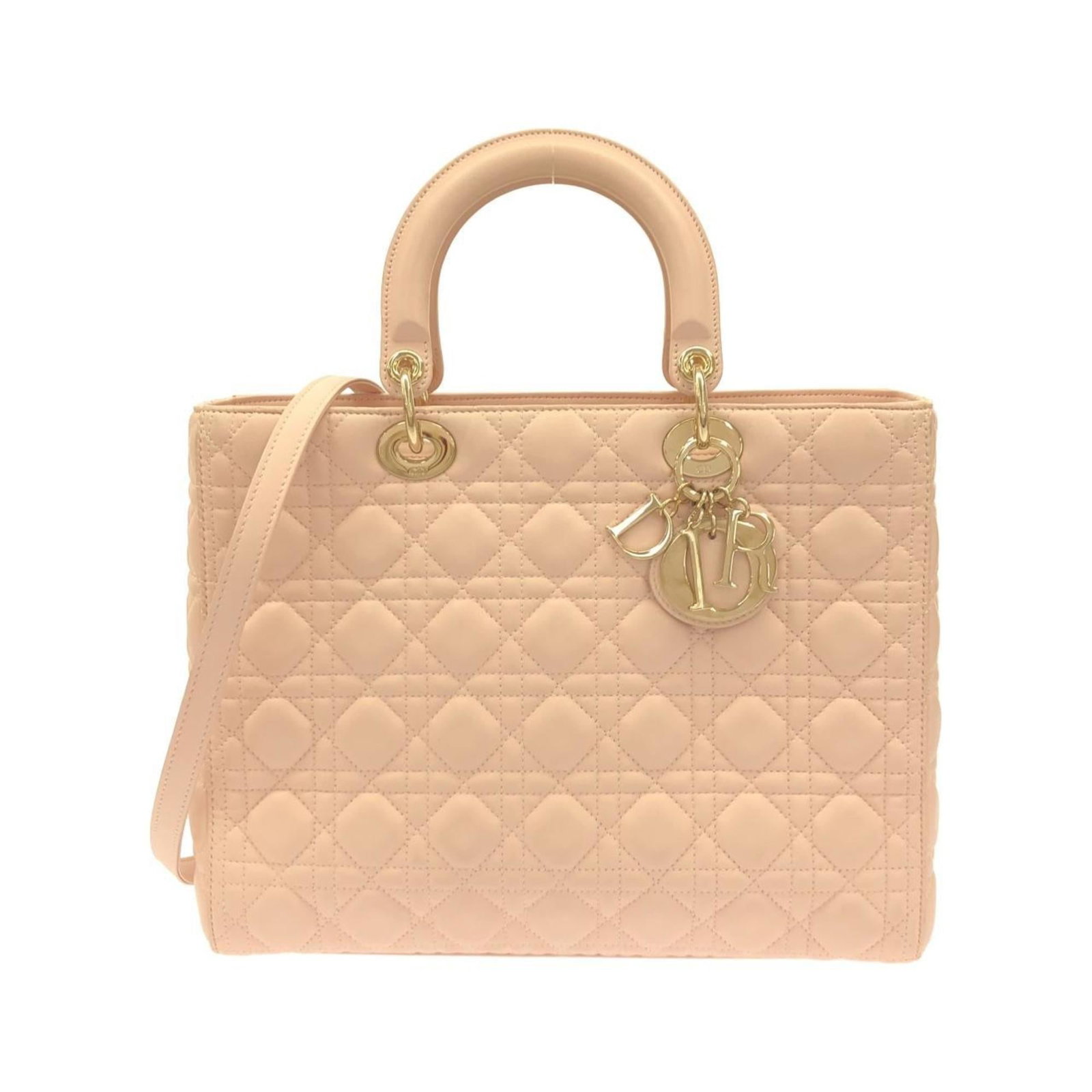 Leather Christian Dior Handbag (1 of 10)