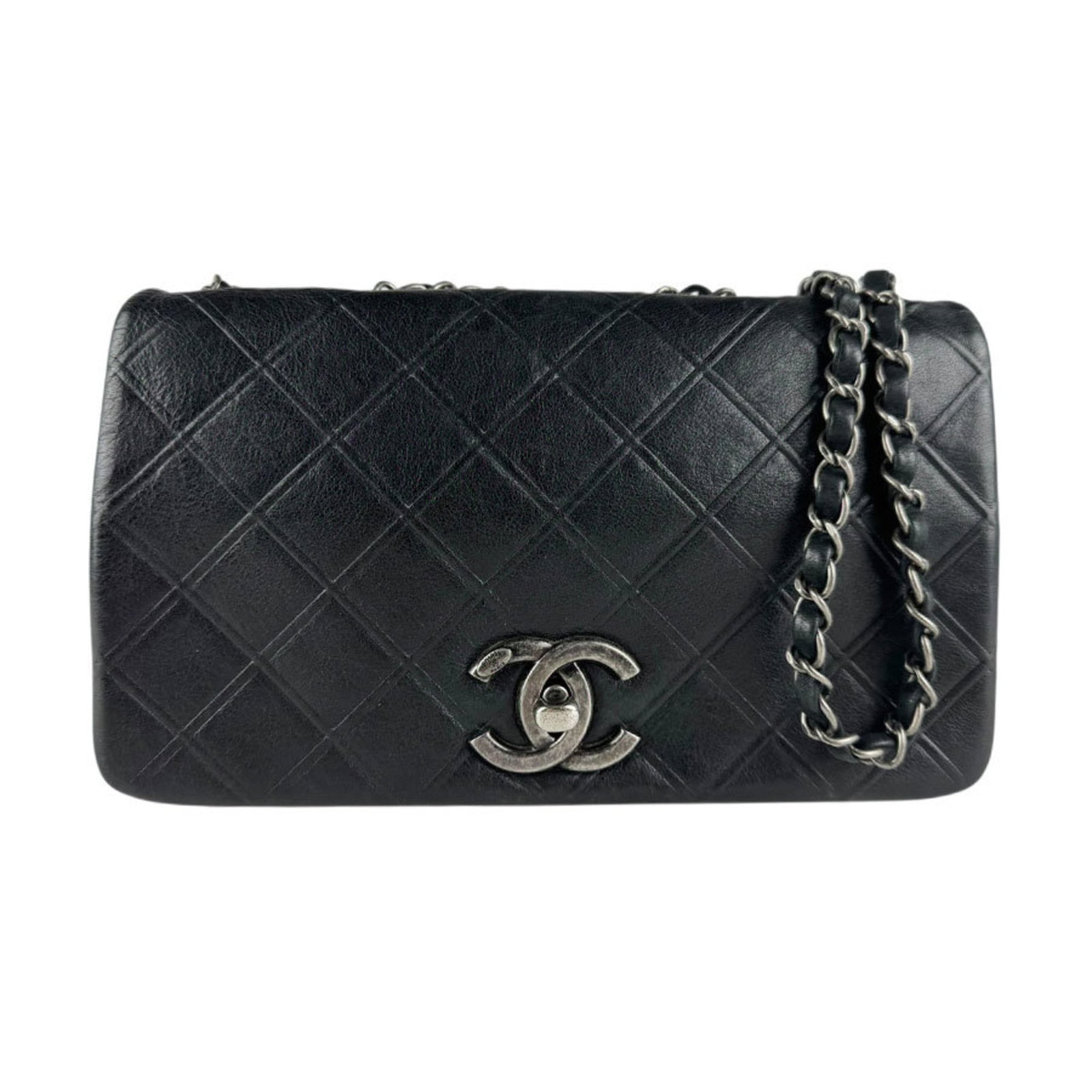 Leather Chanel Shoulder Bag: Leather Chanel Shoulder Bag This listing features Leather Chanel Shoulder Bag. Item specifics are provided below. Item Specifics: Brand: Chanel Type: Shoulder Bag Material: Leather Leather/Fur Type: