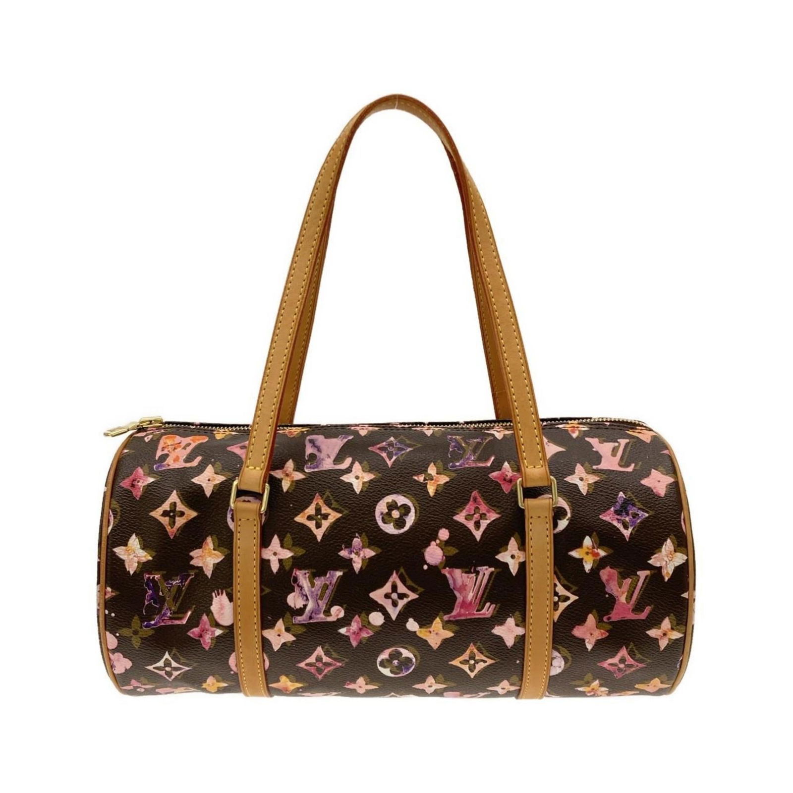 Canvas Louis Vuitton Handbag Coated