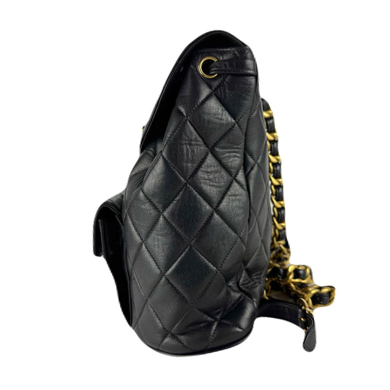 Leather Chanel Backpack - 2