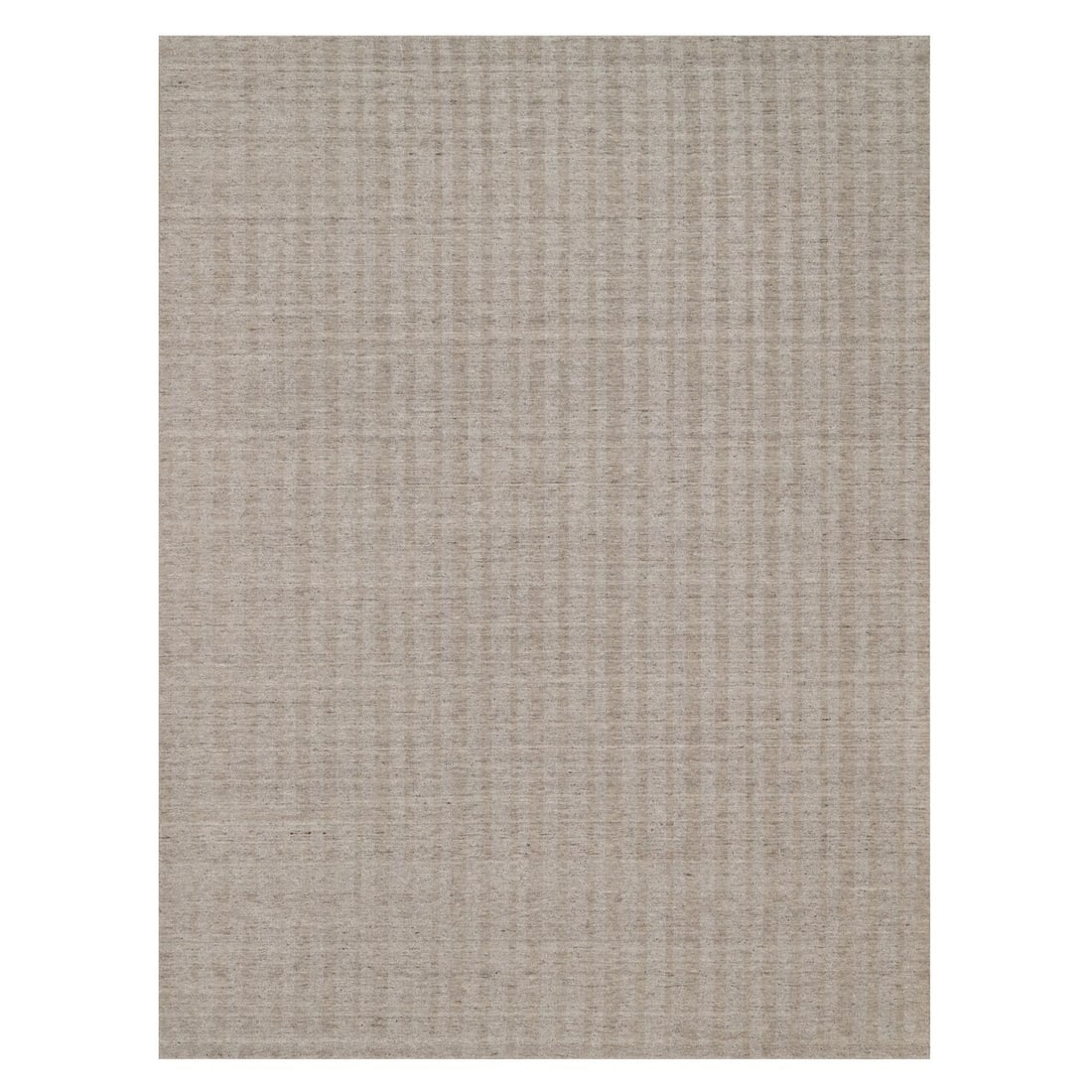 Rug 9'1"x12' Brown Undyed Pure Wool Vertical Stripes Design Hand Loomed: Rug 9'1"x12' Brown Undyed Pure Wool Vertical Stripes Design Hand Loomed This listing features Rug 9'1"x12' Brown Undyed Pure Wool Vertical Stripes Design Hand Loomed. Item specifics are provided