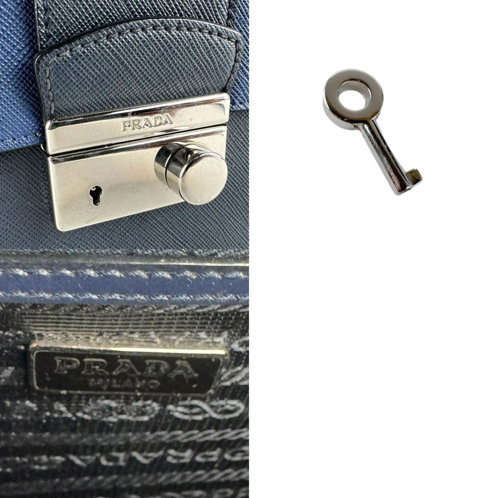 Leather Prada Shoulder Bag - 5