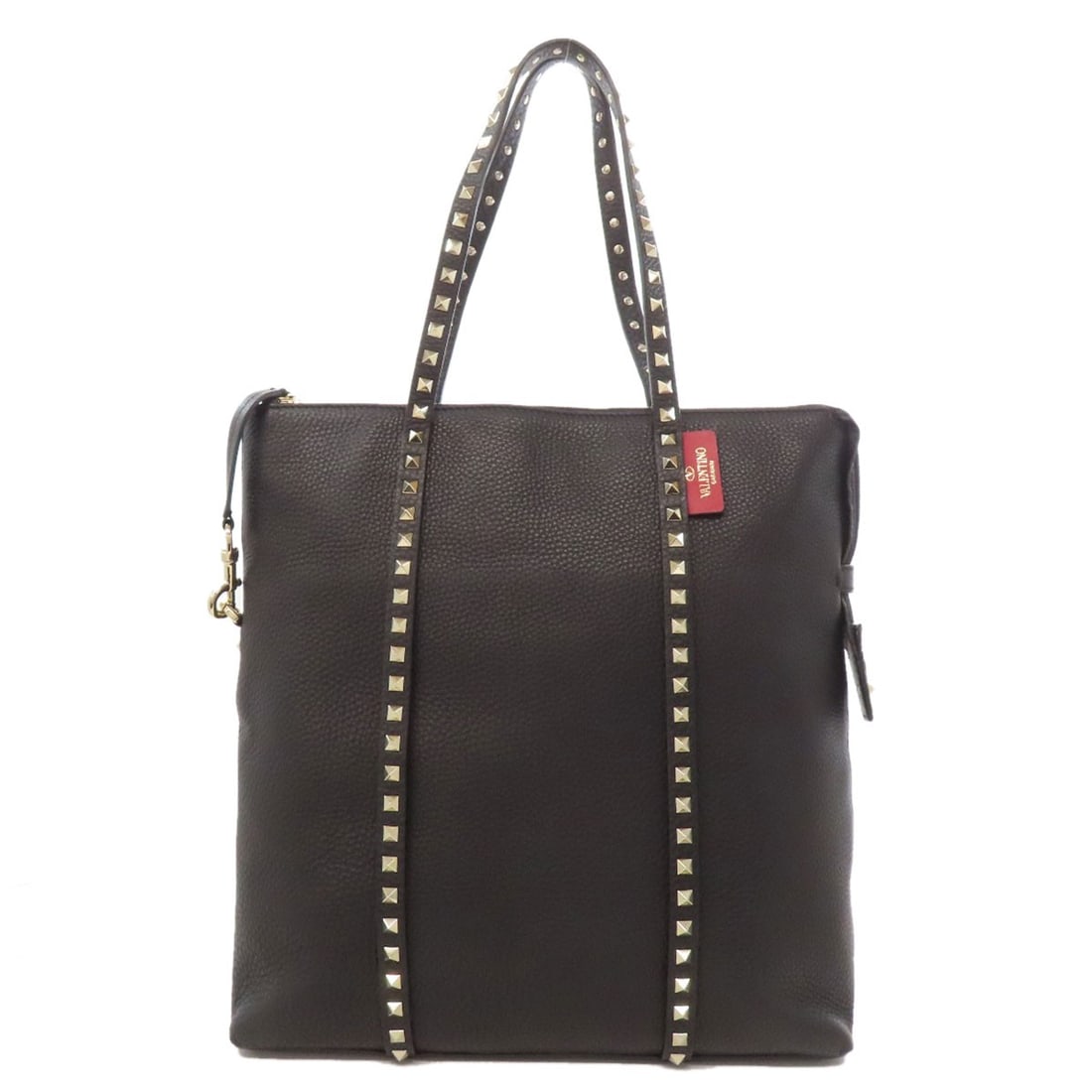 Leather VALENTINO Studs Tote Bag: Leather VALENTINO Studs Tote Bag This listing features Leather VALENTINO Studs Tote Bag. Item specifics are provided below. Item Specifics: Brand: VALENTINO Style: Tote Bag Exterior Material: