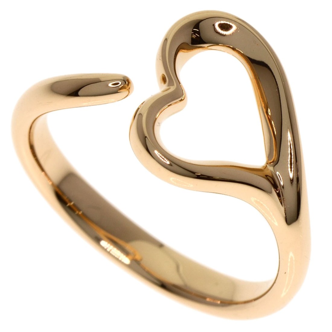 Gold TIFFANY&Co. Open heart Ring K18 Pink: Gold TIFFANY&Co. Open heart Ring K18 Pink This listing features Gold TIFFANY&Co. Open heart Ring K18 Pink. Item specifics are provided below. Item Specifics: Brand: TIFFANY&Co. Style: Ring Material: