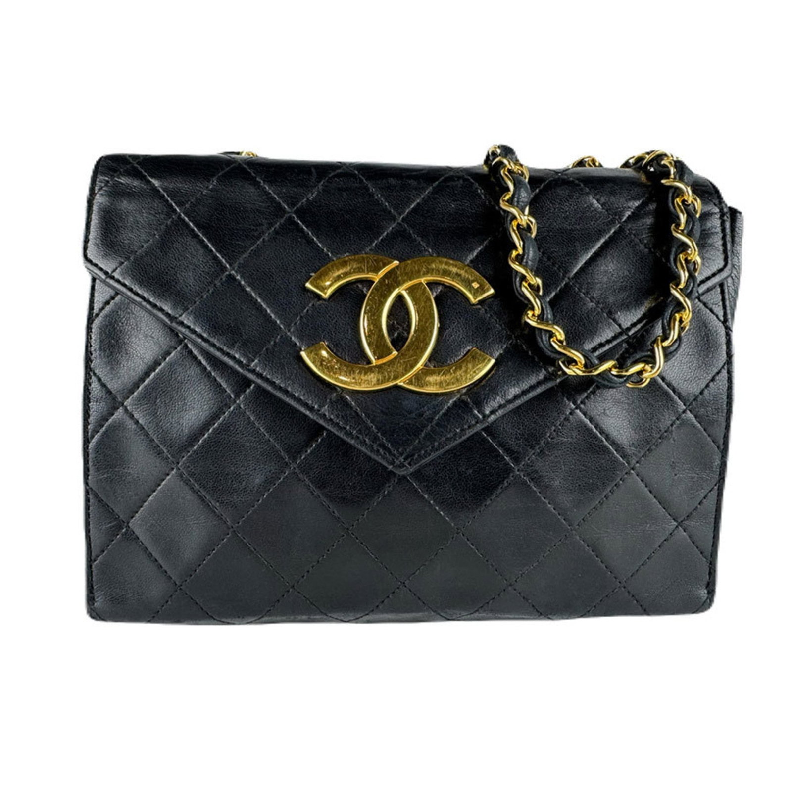 Leather Chanel Shoulder Bag: Leather Chanel Shoulder Bag This listing features Leather Chanel Shoulder Bag. Item specifics are provided below. Item Specifics: Brand: Chanel Type: Shoulder Bag Material: Leather Color: Black Hardwa