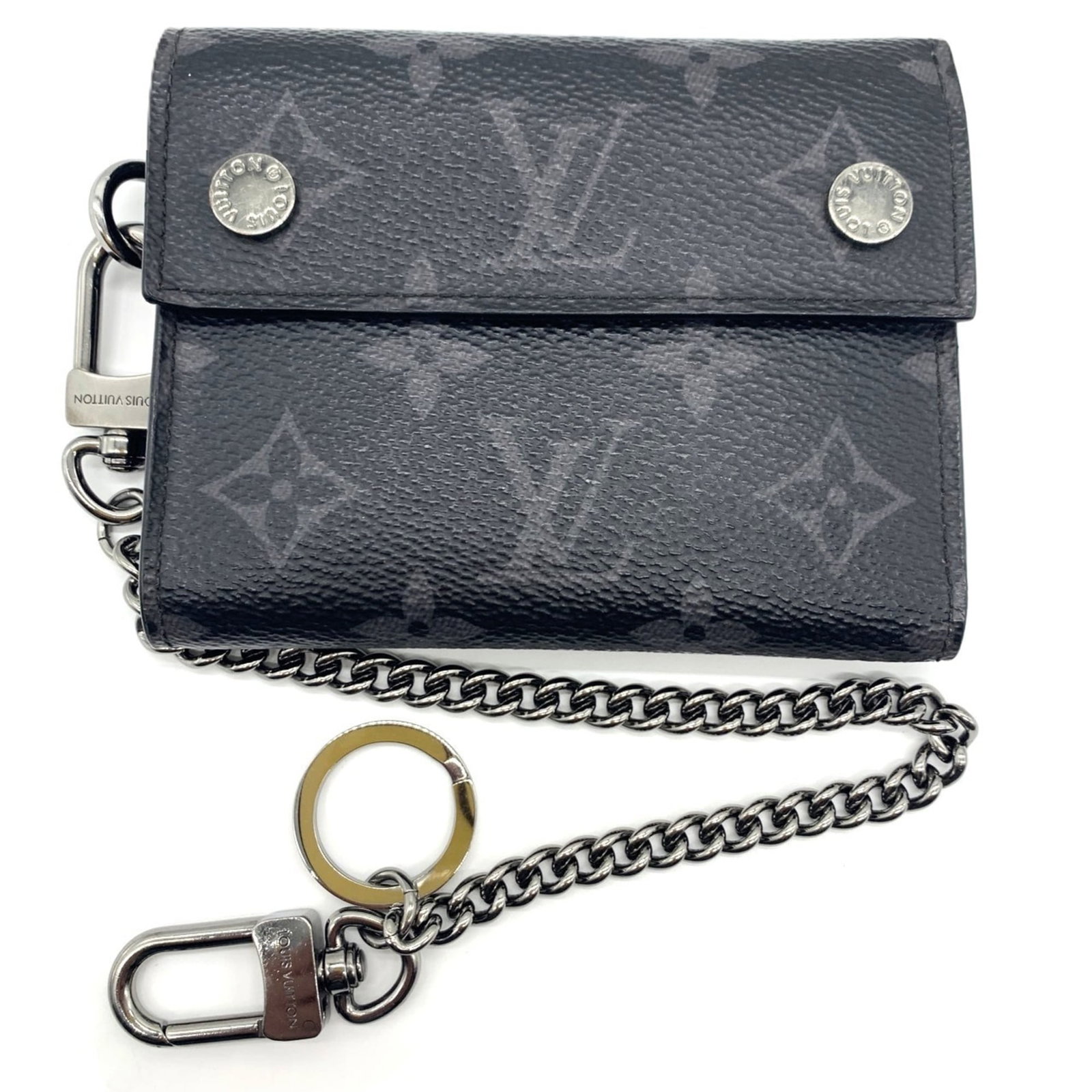 Eclipse Louis Vuitton Wallet (Tri-Fold) Monogram: Eclipse Louis Vuitton Wallet (Tri-Fold) Monogram This listing features Eclipse Louis Vuitton Wallet (Tri-Fold) Monogram. Item specifics are provided below. Item Specifics: Brand: Louis Vuitton Type: