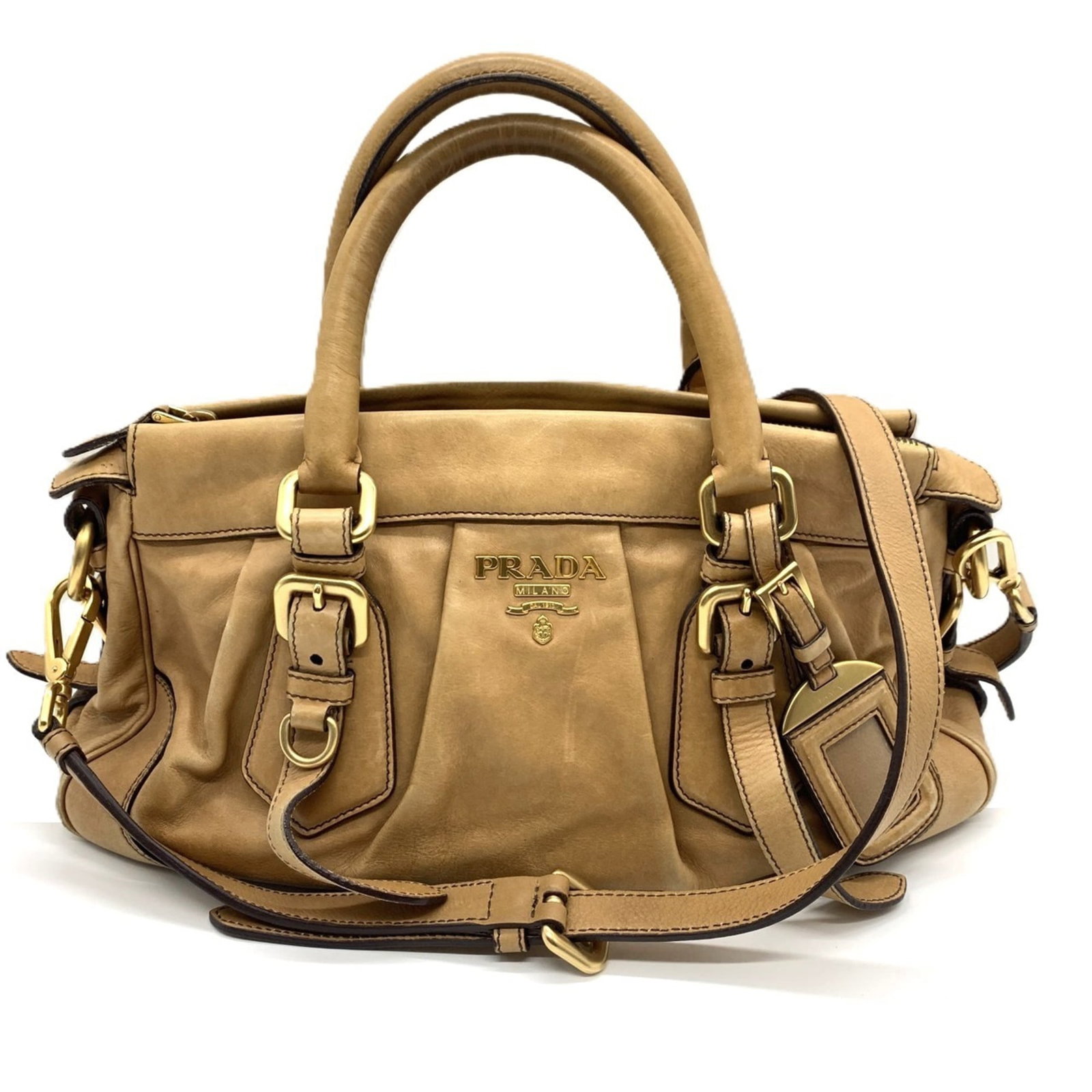 Shoulder Bag Leather - Prada Handbag: Shoulder Bag Leather - Prada Handbag This listing features Shoulder Bag Leather - Prada Handbag. Item specifics are provided below. Item Specifics: Brand: Prada Type: Handbag, Shoulder Bag Material: