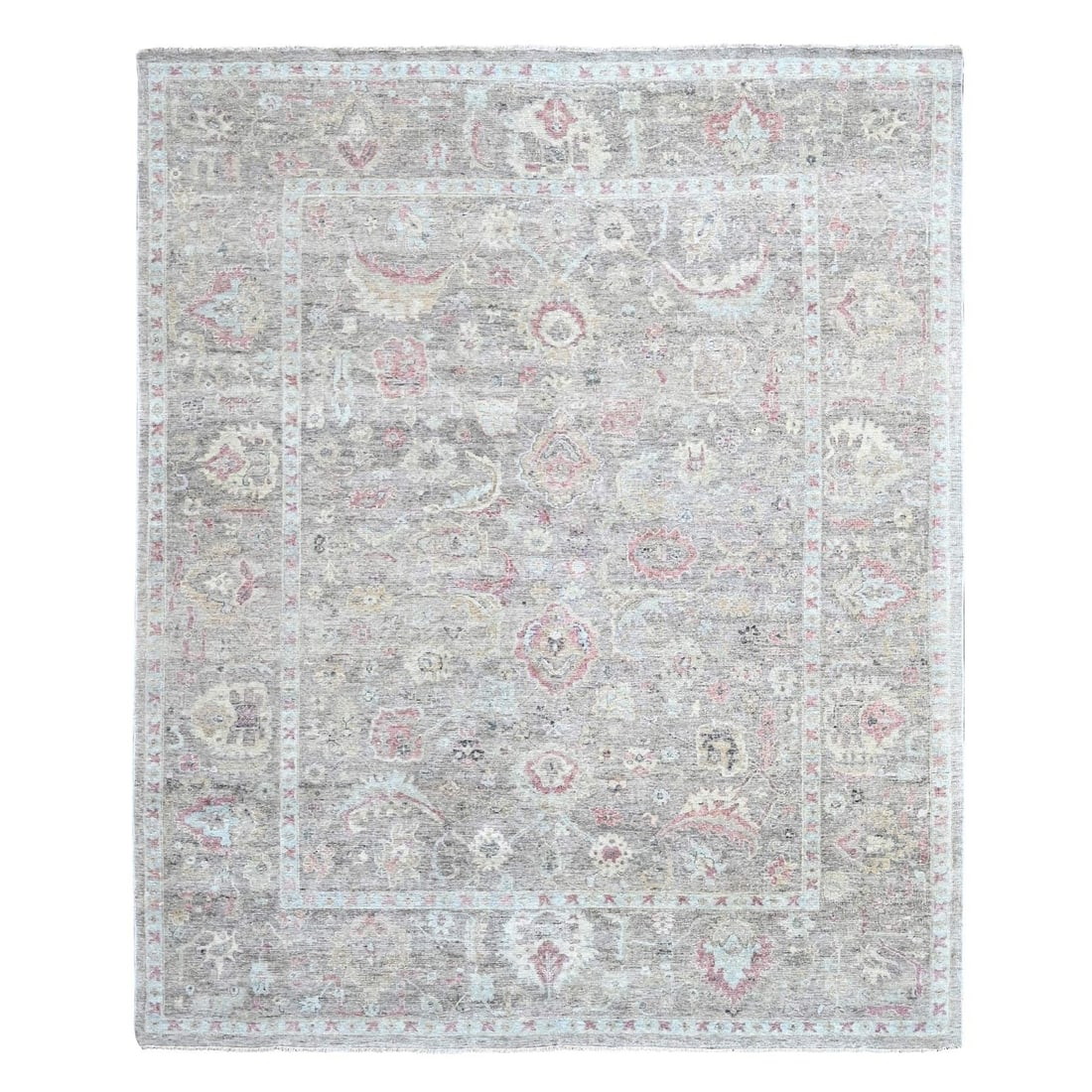Rug 7'10"x9'10" Boothbay Gray Hand Knotted Sooltanabad Soft Wool Oriental: Rug 7'10"x9'10" Boothbay Gray Hand Knotted Sooltanabad Soft Wool Oriental This listing features Rug 7'10"x9'10" Boothbay Gray Hand Knotted Sooltanabad Soft Wool Oriental. Item specifics are provided b