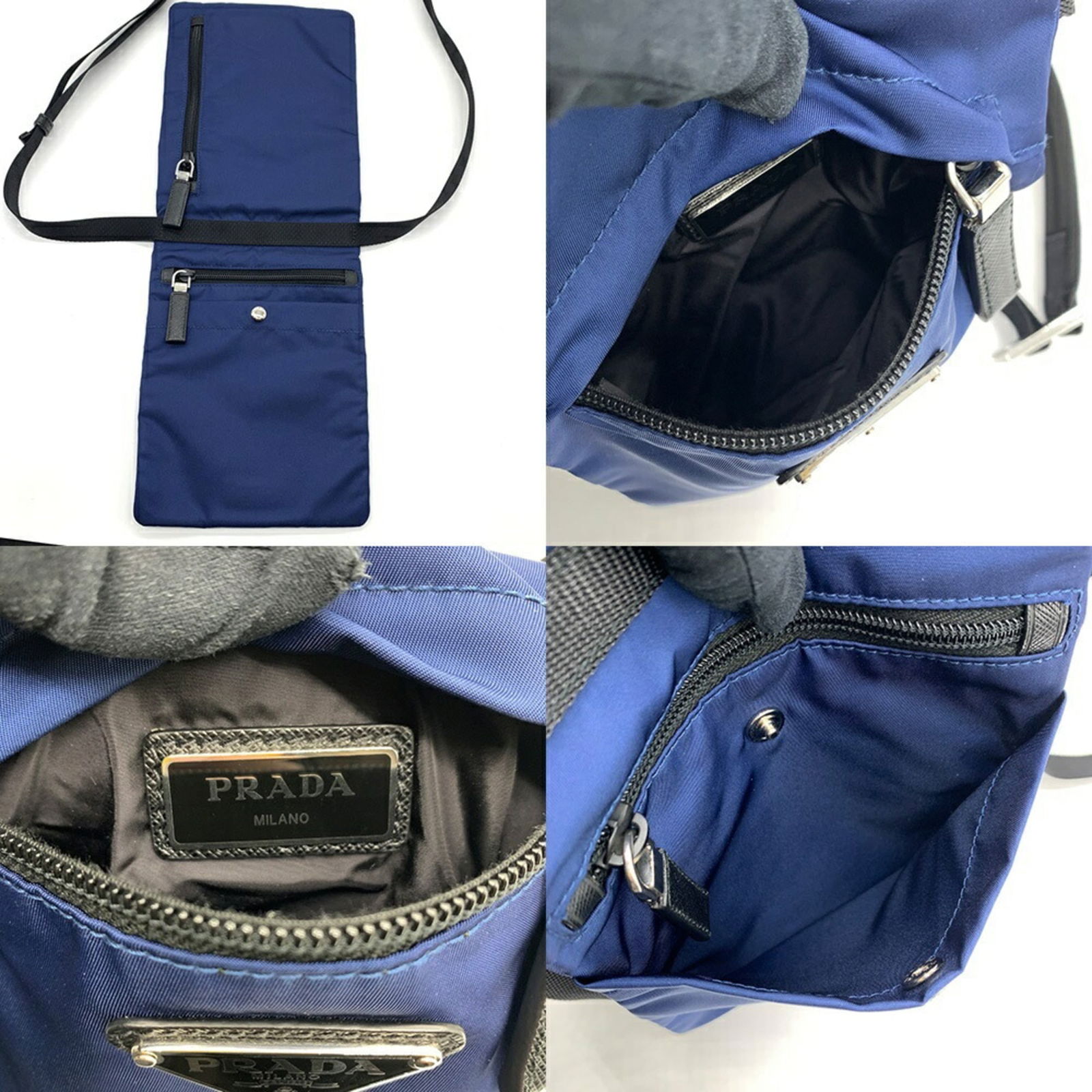 Nylon Prada Shoulder Bag - 4