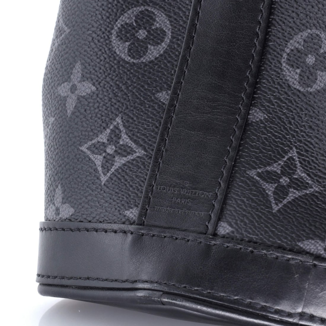 Canvas Louis Vuitton Envelope Pouch Monogram Eclipse - 8