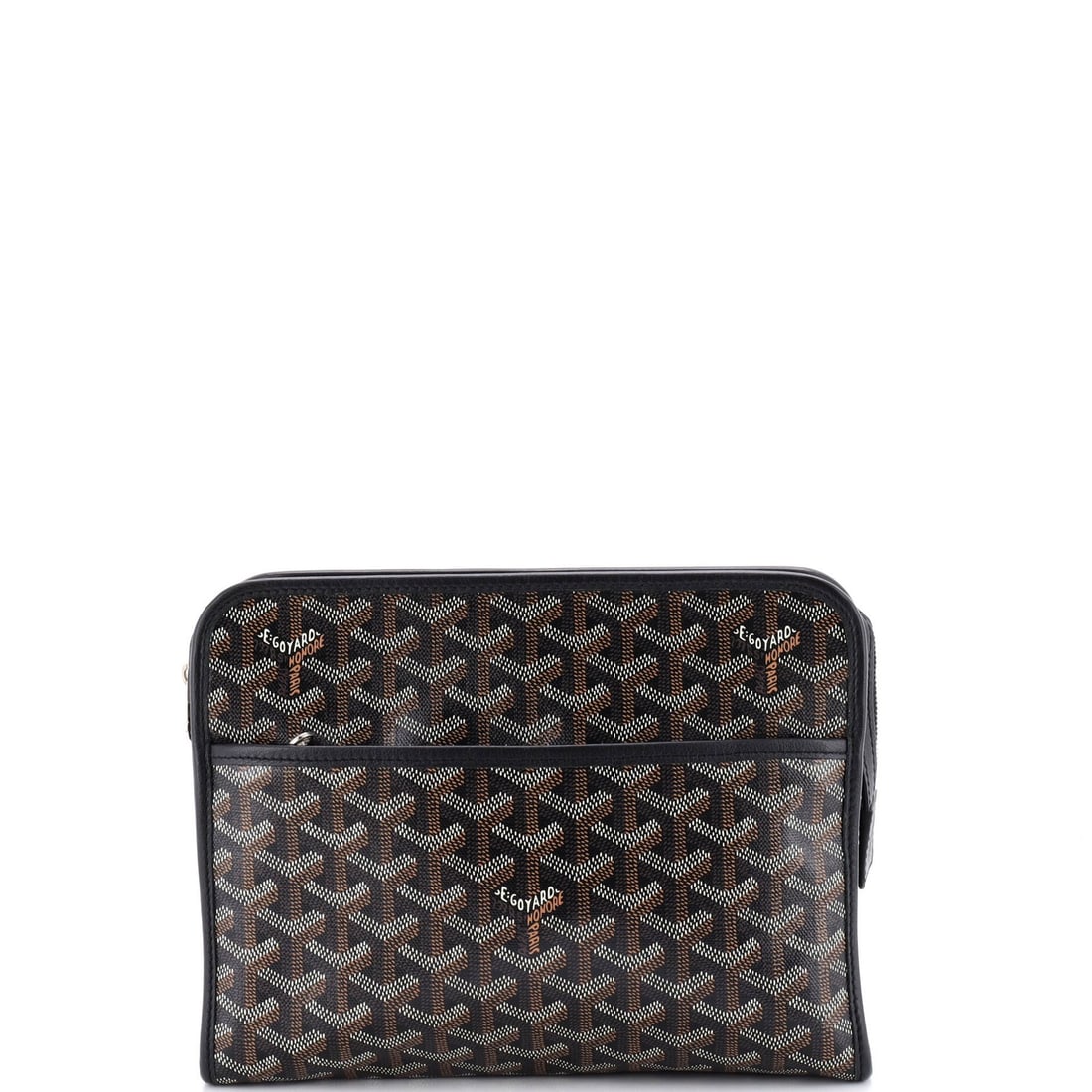 Canvas Goyard Jouvence Toiletry Pouch Coated: Canvas Goyard Jouvence Toiletry Pouch Coated This listing features Canvas Goyard Jouvence Toiletry Pouch Coated. Item specifics are provided below. Item Specifics: Brand: Goyard Exterior Material: