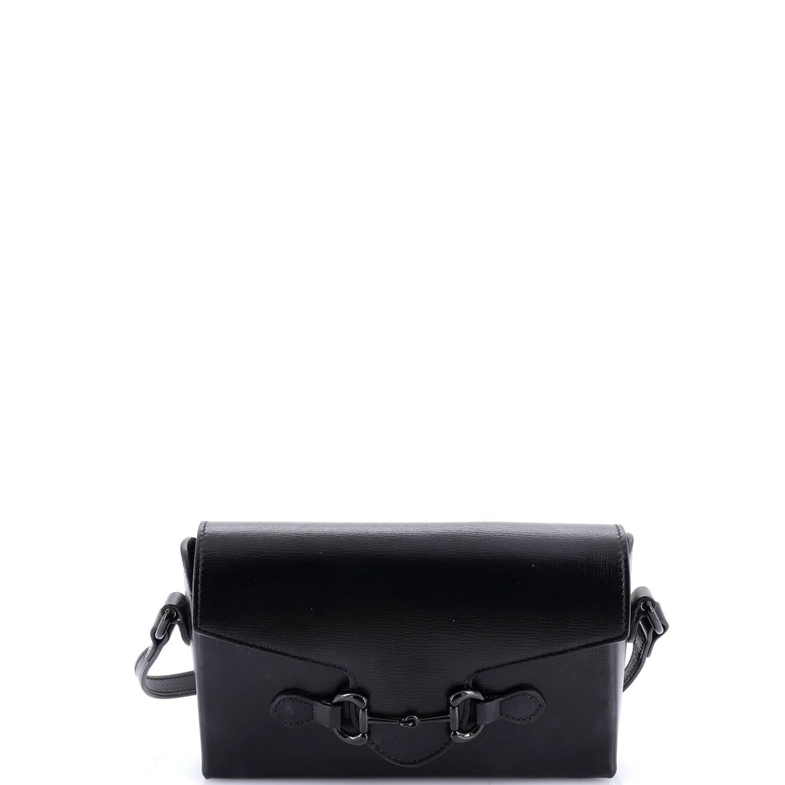 Mini Gucci Horsebit 1955 Flap Crossbody Bag Leather (1 of 5)