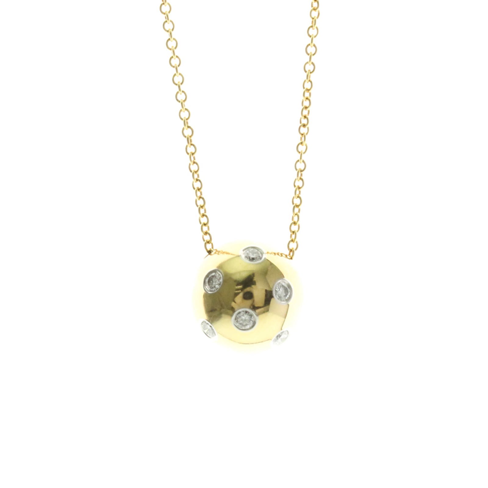 Women Fashion Pendant Necklace (Gold) - Tiffany Dotsball Diamond Necklace Yellow Gold (18K) -: Women Fashion Pendant Necklace (Gold) - Tiffany Dotsball Diamond Necklace Yellow Gold (18K) - Platinum Diamond Men This listing features Women Fashion Pendant Necklace (Gold) - Tiffany Dotsball
