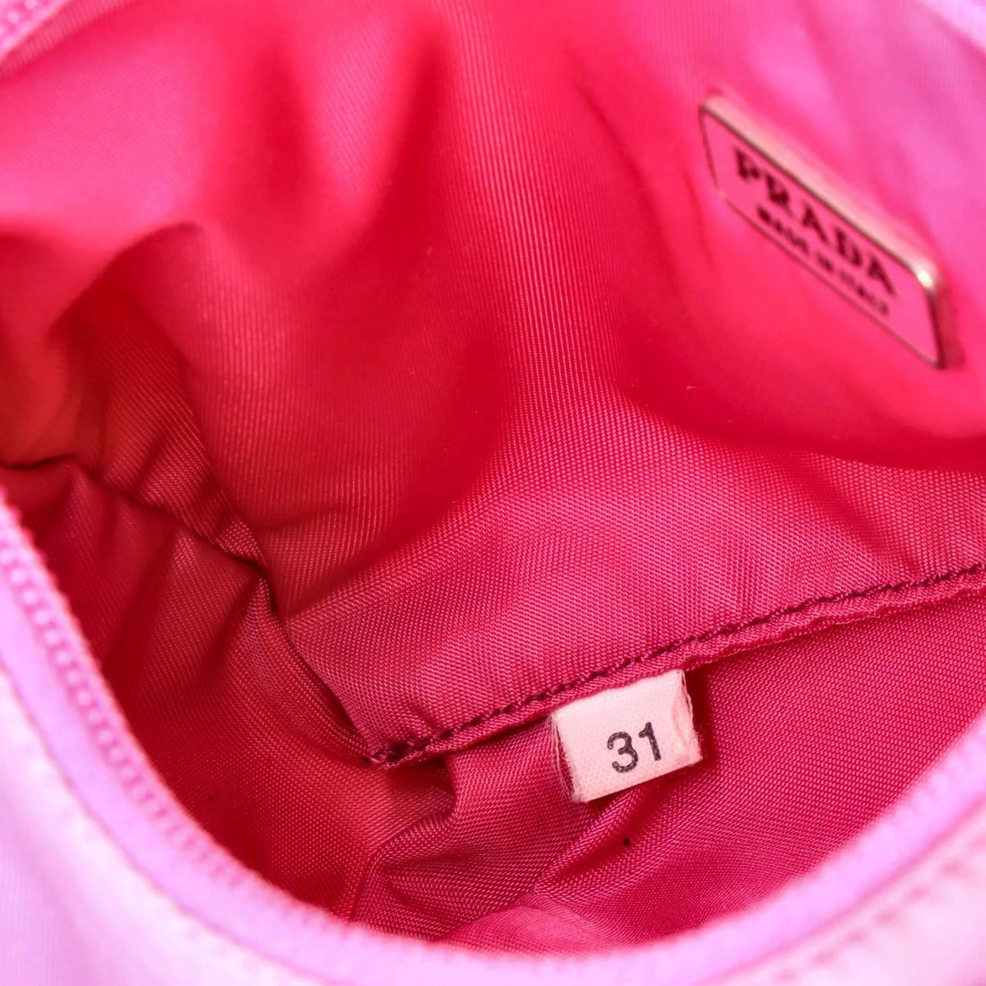 Mini Prada Hobo Tessuto - 5