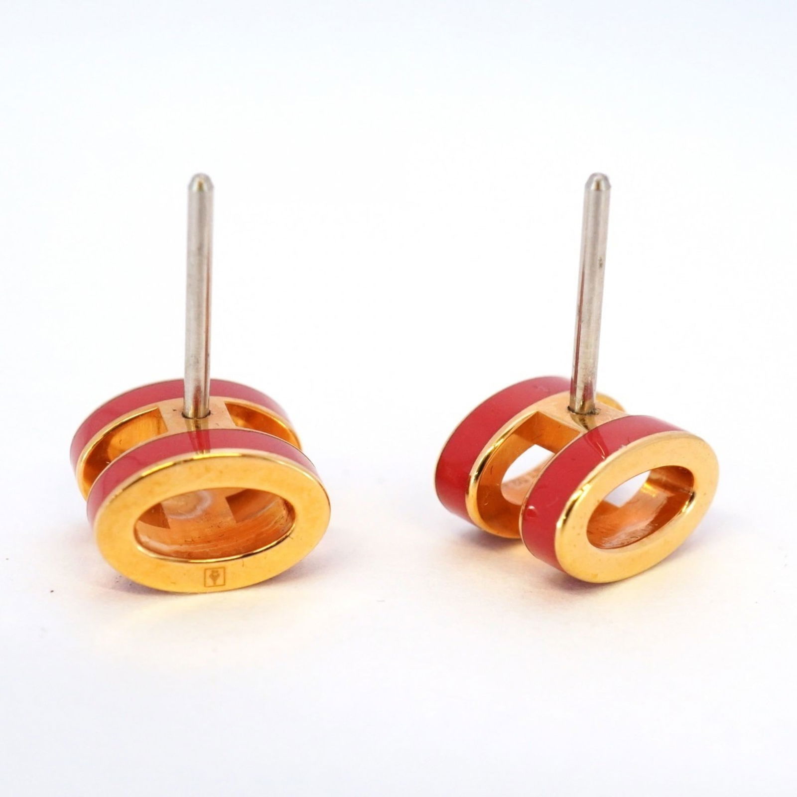 Plating Hermes Stud Earrings Gold - 9