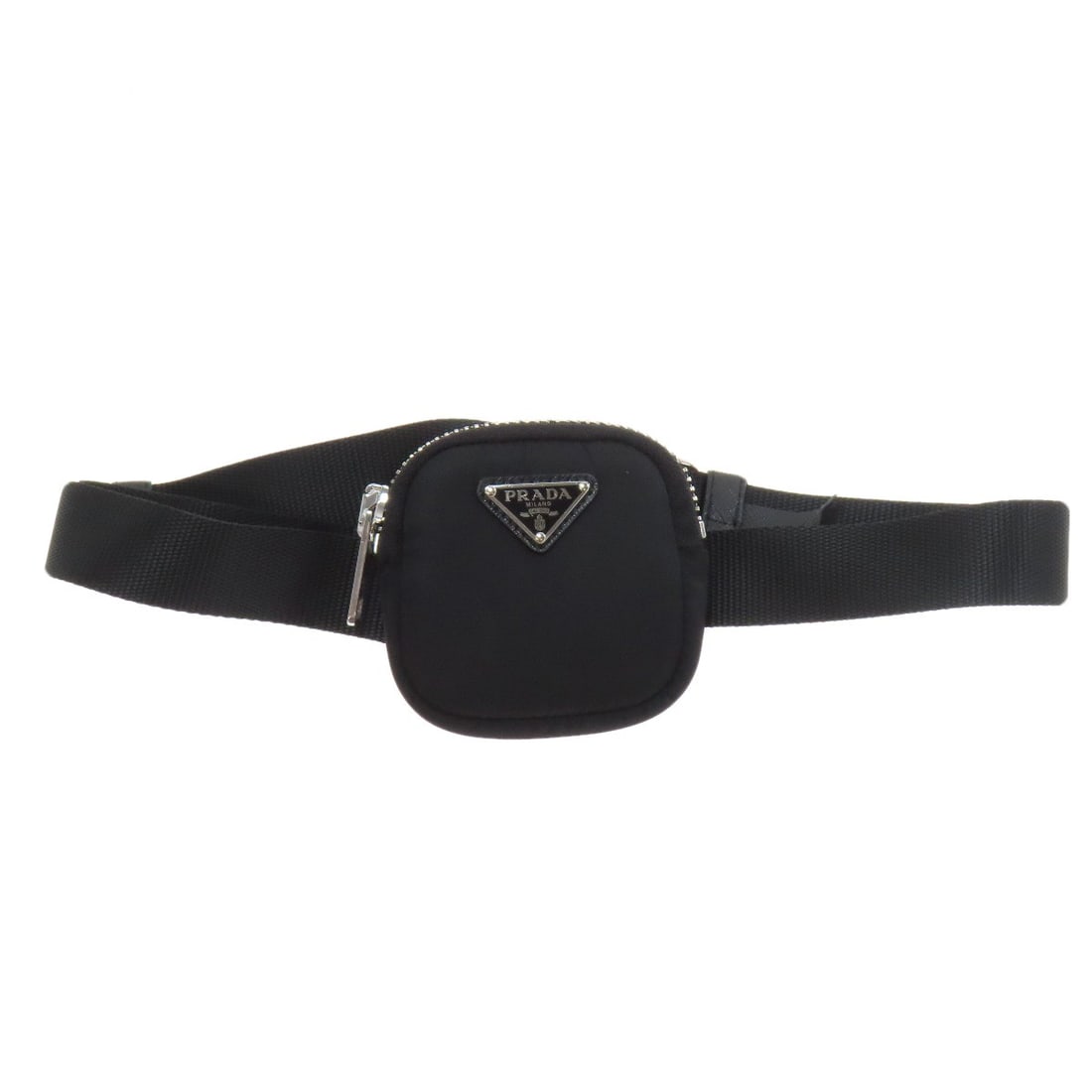 waist bag Nylon - PRADA Logo Hardware Hip bag: waist bag Nylon - PRADA Logo Hardware Hip bag This listing features waist bag Nylon - PRADA Logo Hardware Hip bag. Item specifics are provided below. Item Specifics: Brand: PRADA Style: Hip bag