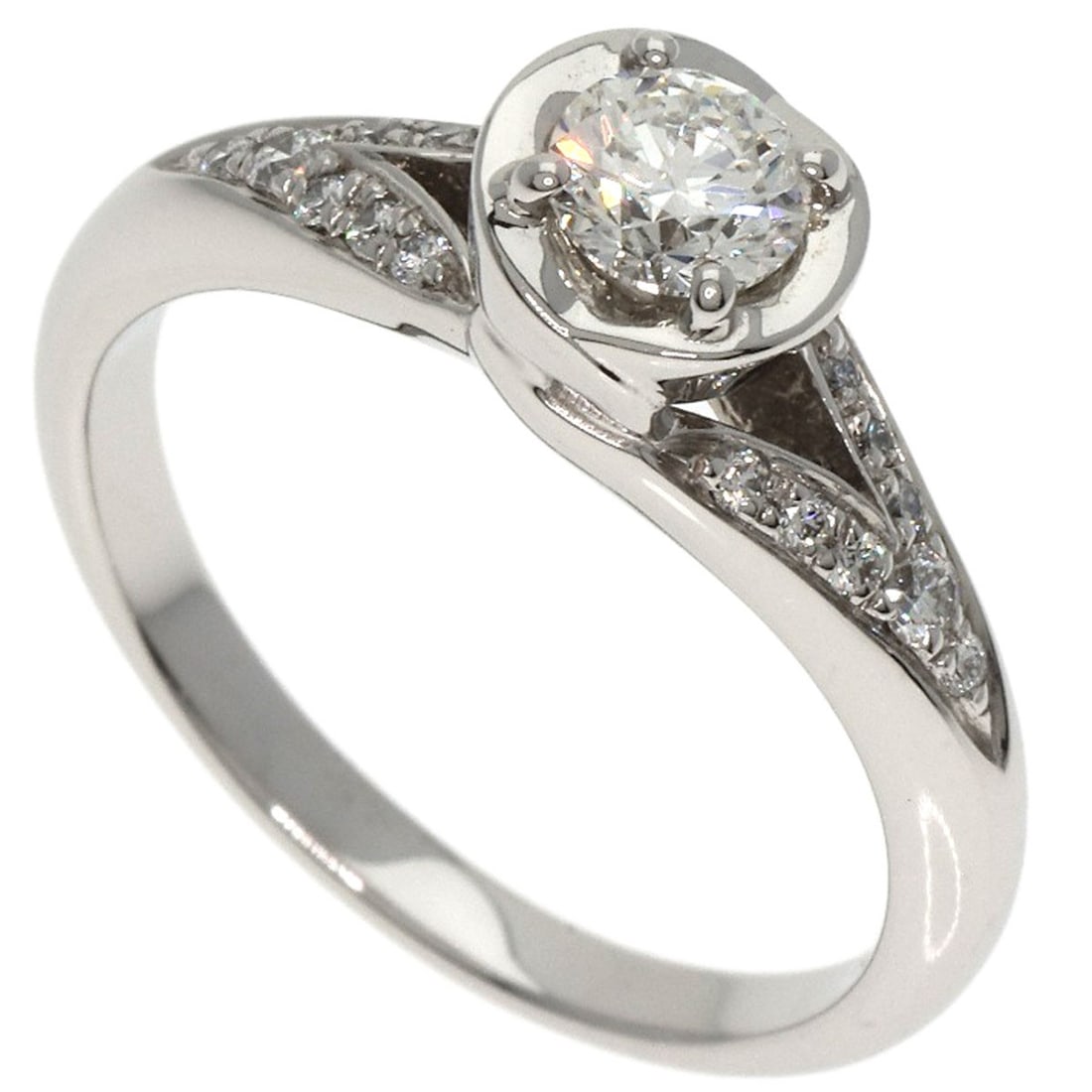 PT950 BVLGARI Incontro Damore Diamond Ring Platinum (1 of 12)