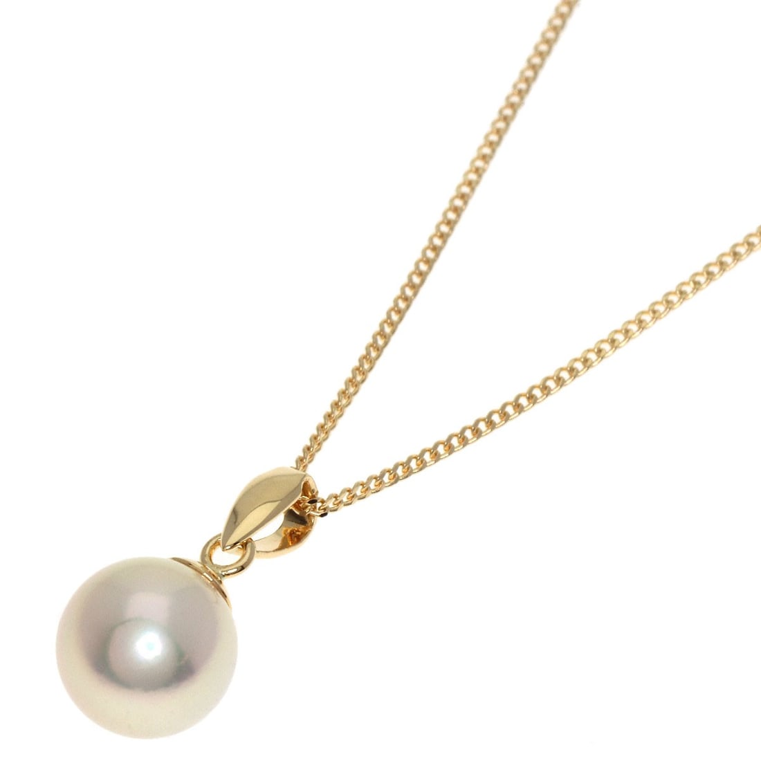Gold TASAKI Pearl Necklace K18 Yellow (1 of 4)