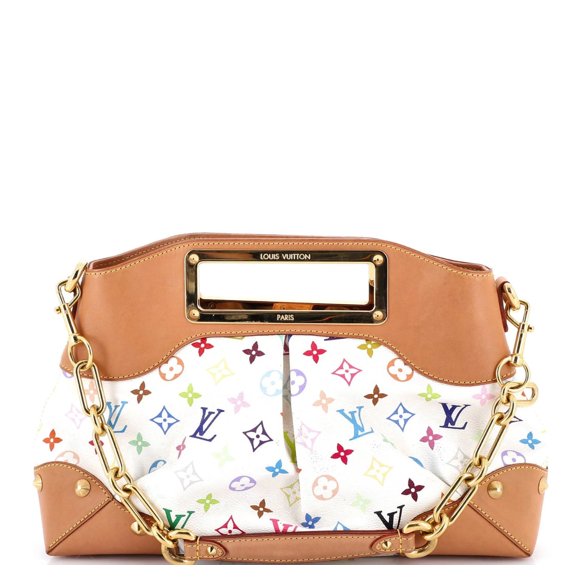 MM Louis Vuitton Judy Handbag Monogram Multicolor (1 of 8)