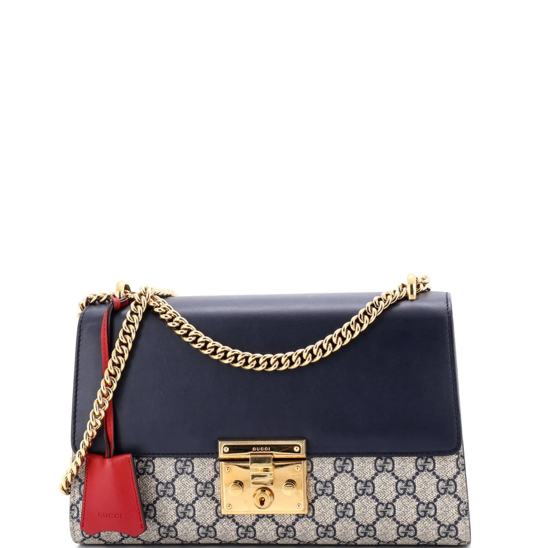 Medium Gucci Padlock Shoulder Bag GG Coated Canvas and Leather: Medium Gucci Padlock Shoulder Bag GG Coated Canvas and Leather This listing features Medium Gucci Padlock Shoulder Bag GG Coated Canvas and Leather. Item specifics are provided below. Item Specifics: