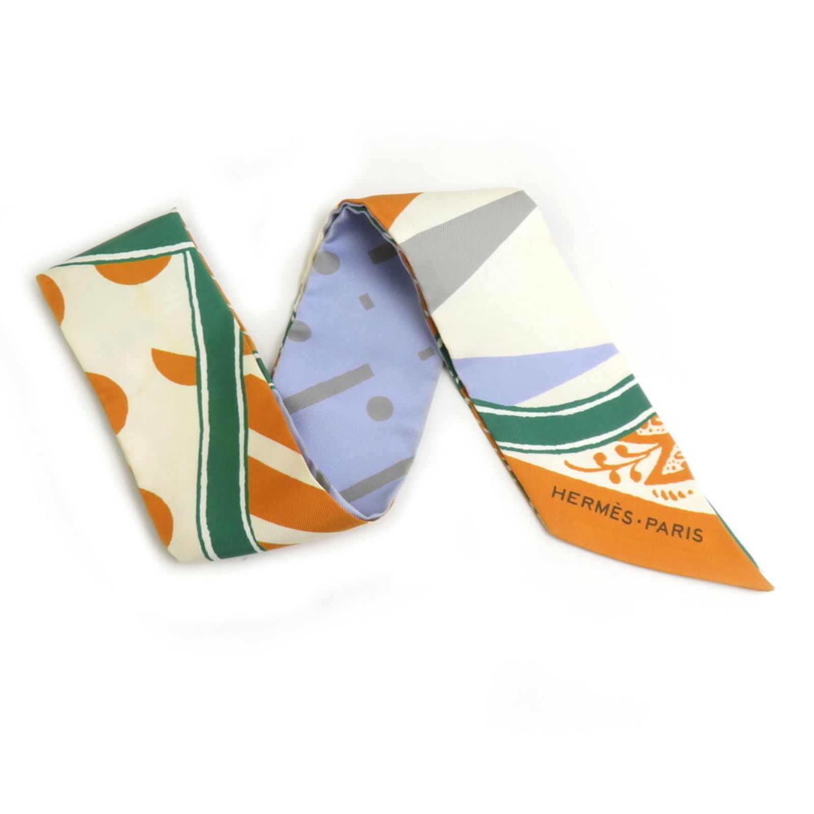 Silk Hermes Scarf - 2