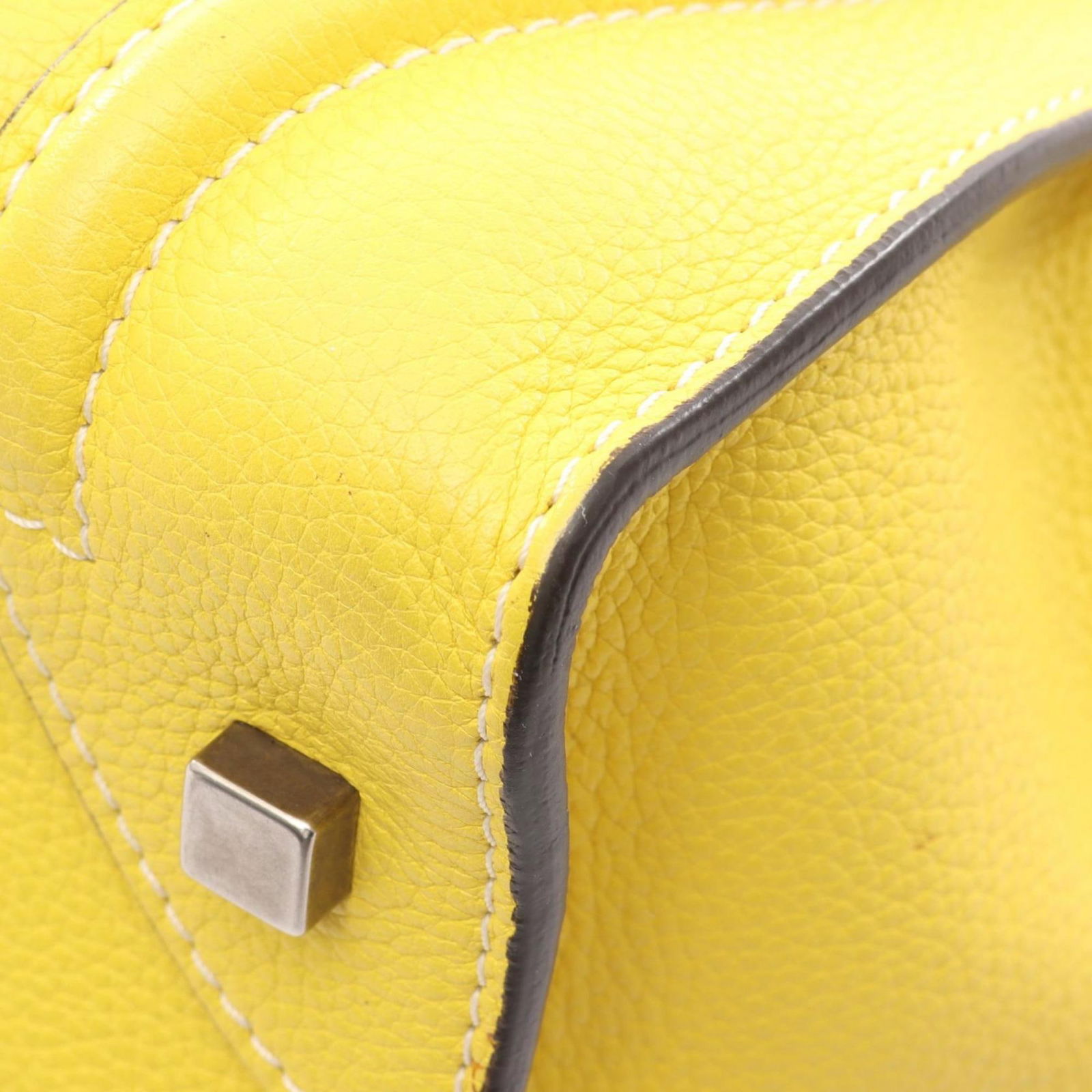 Leather Celine Handbag - 5