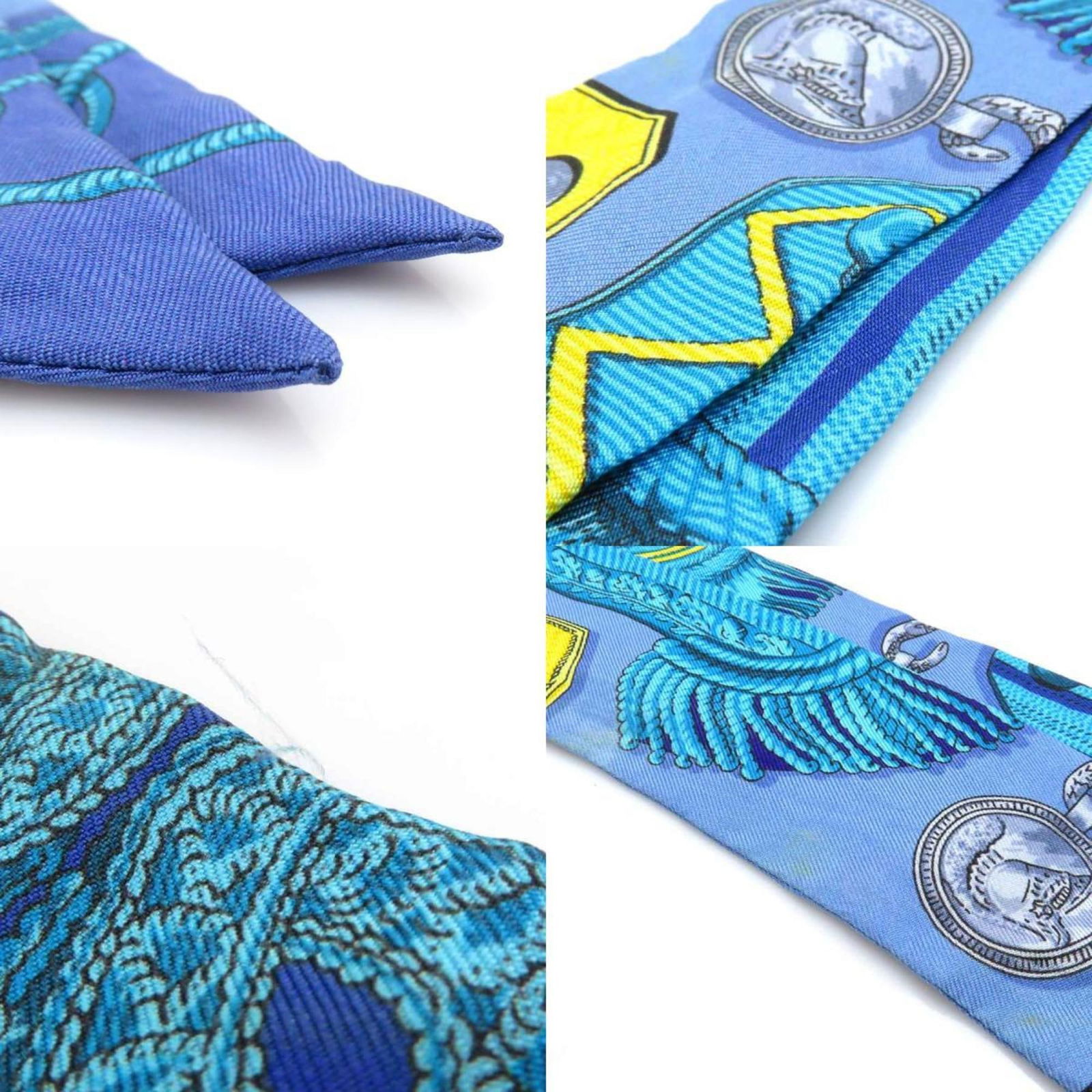 Silk Hermes Scarf - 4