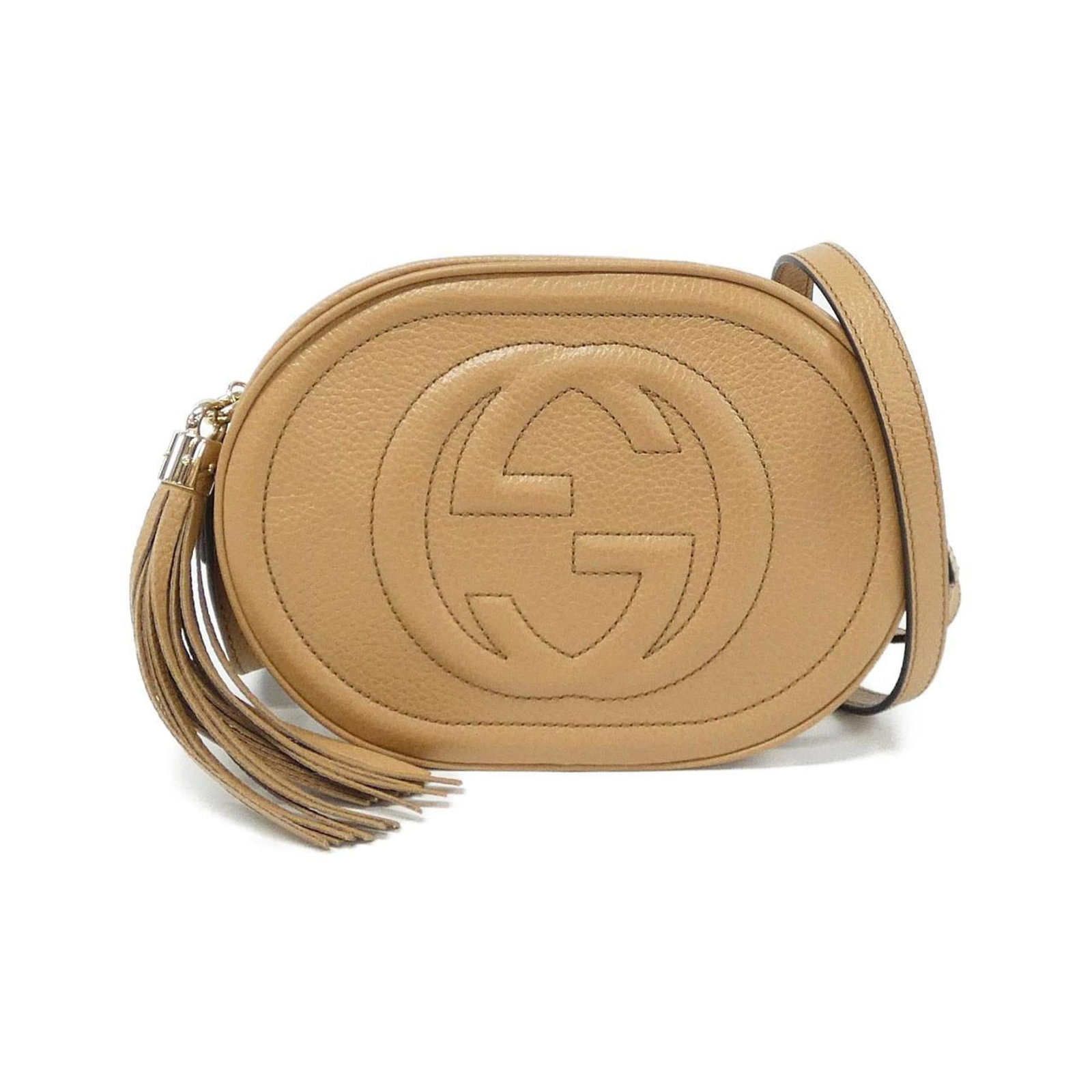 Leather Gucci Shoulder Bag (1 of 8)