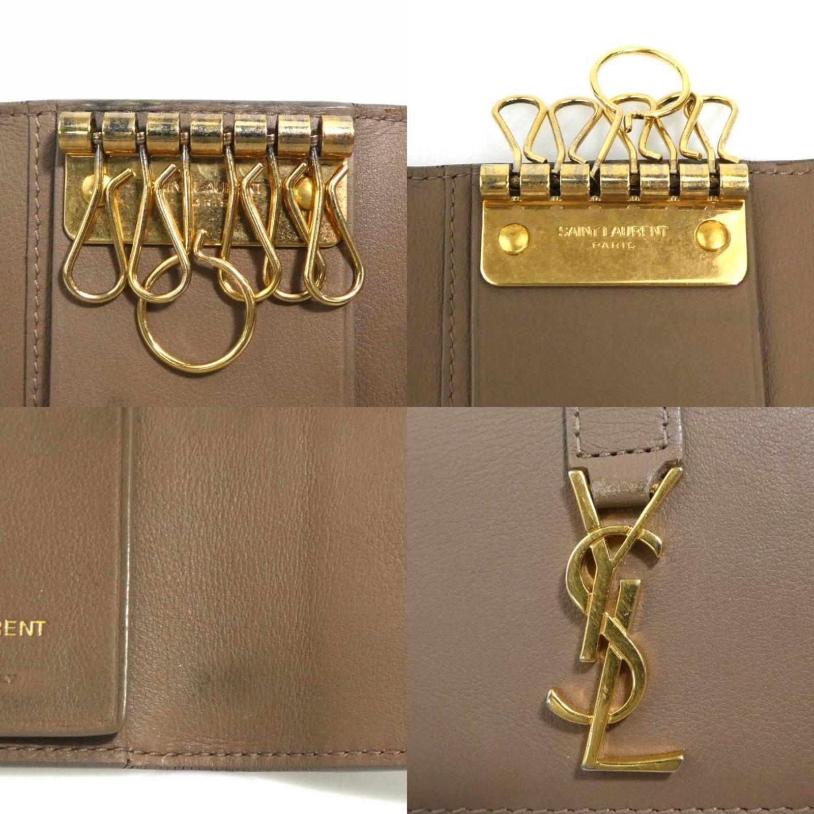 Leather Saint Laurent Keycase - 4