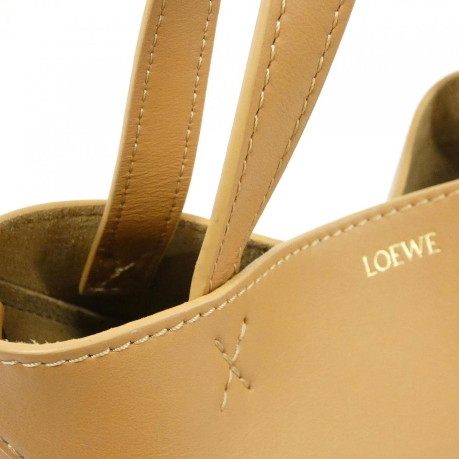 Leather Loewe Handbag - 5