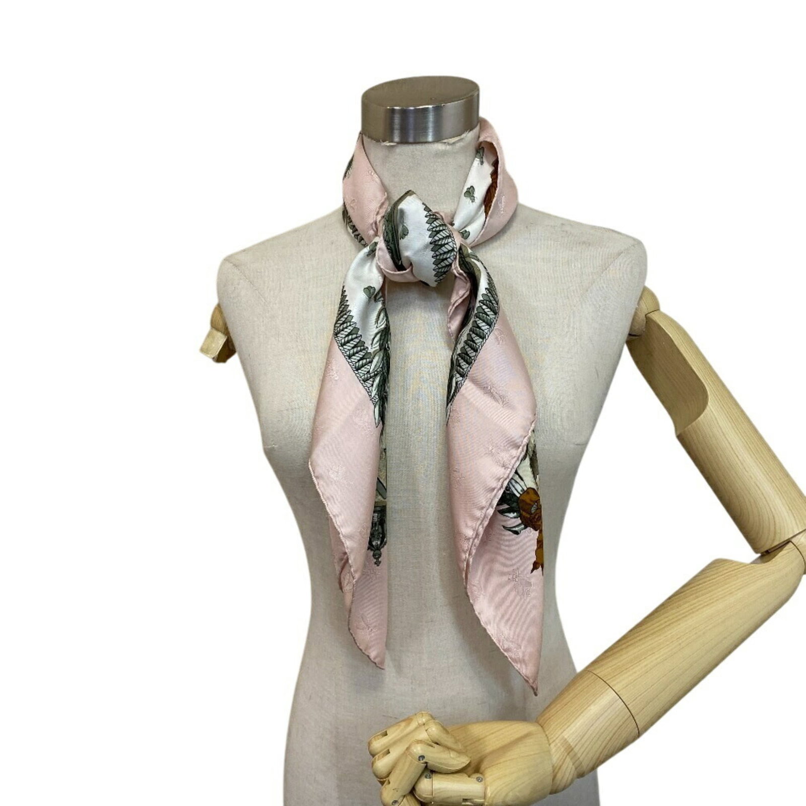 Silk Hermes Scarf - 14