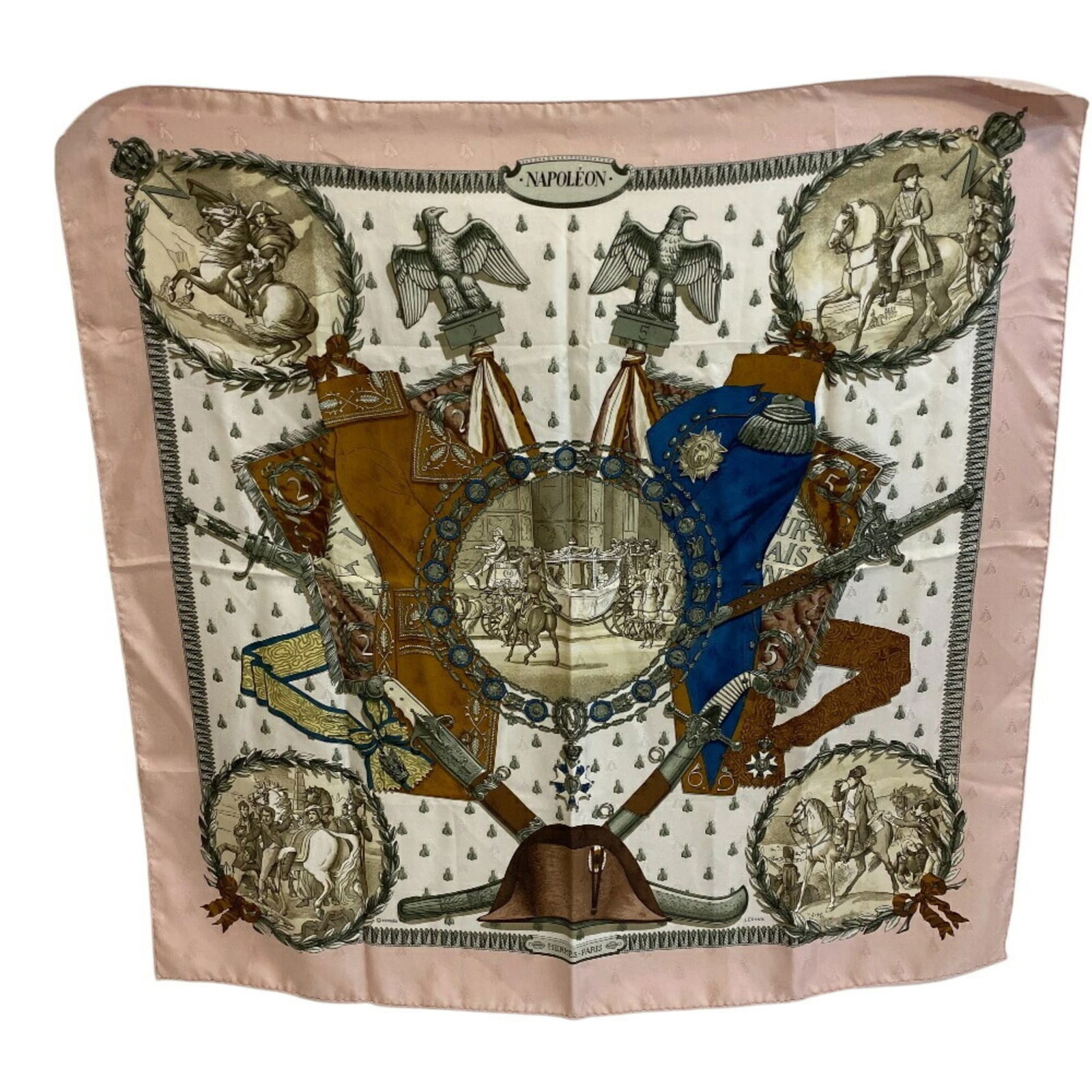 Silk Hermes Scarf - 2