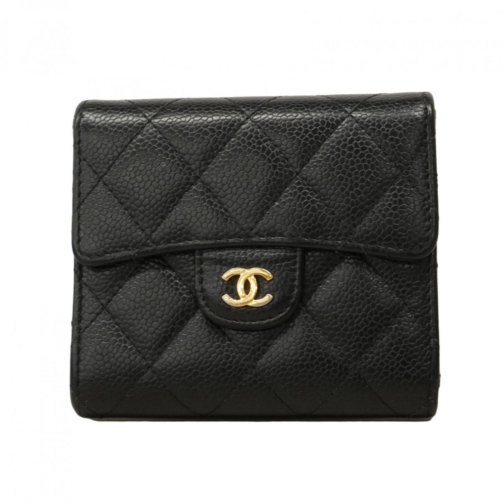 Calfskin Chanel Wallet (Tri-Fold) Grained: Calfskin Chanel Wallet (Tri-Fold) Grained This listing features Calfskin Chanel Wallet (Tri-Fold) Grained. Item specifics are provided below. Item Specifics: Brand: Chanel Type: Wallet (Tri-Fold)