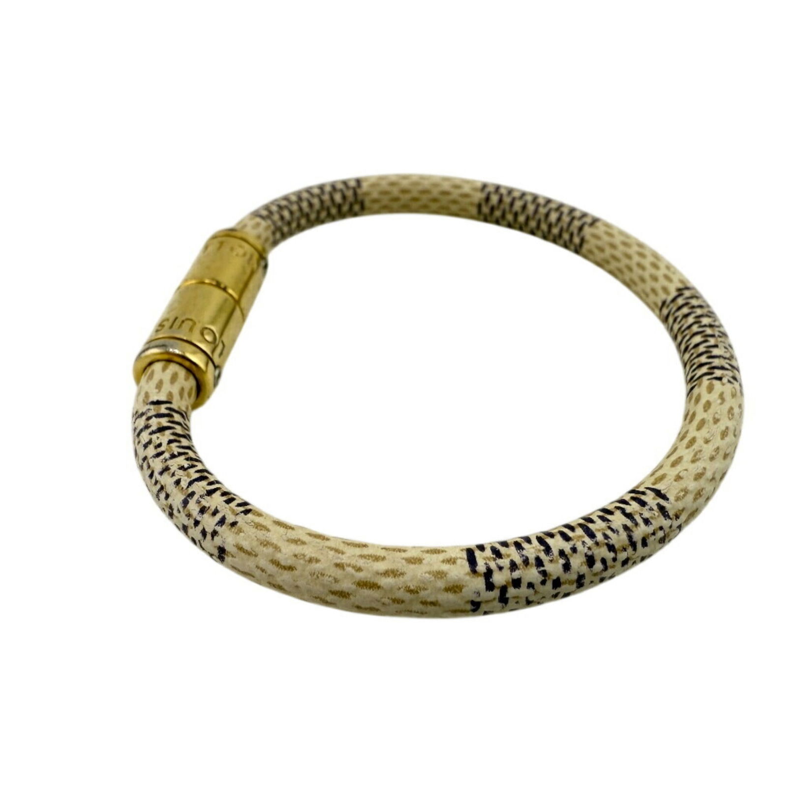 Leather Louis Vuitton Bangle - 3