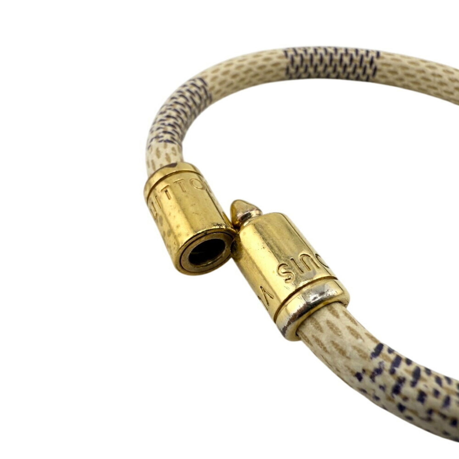 Leather Louis Vuitton Bangle - 7
